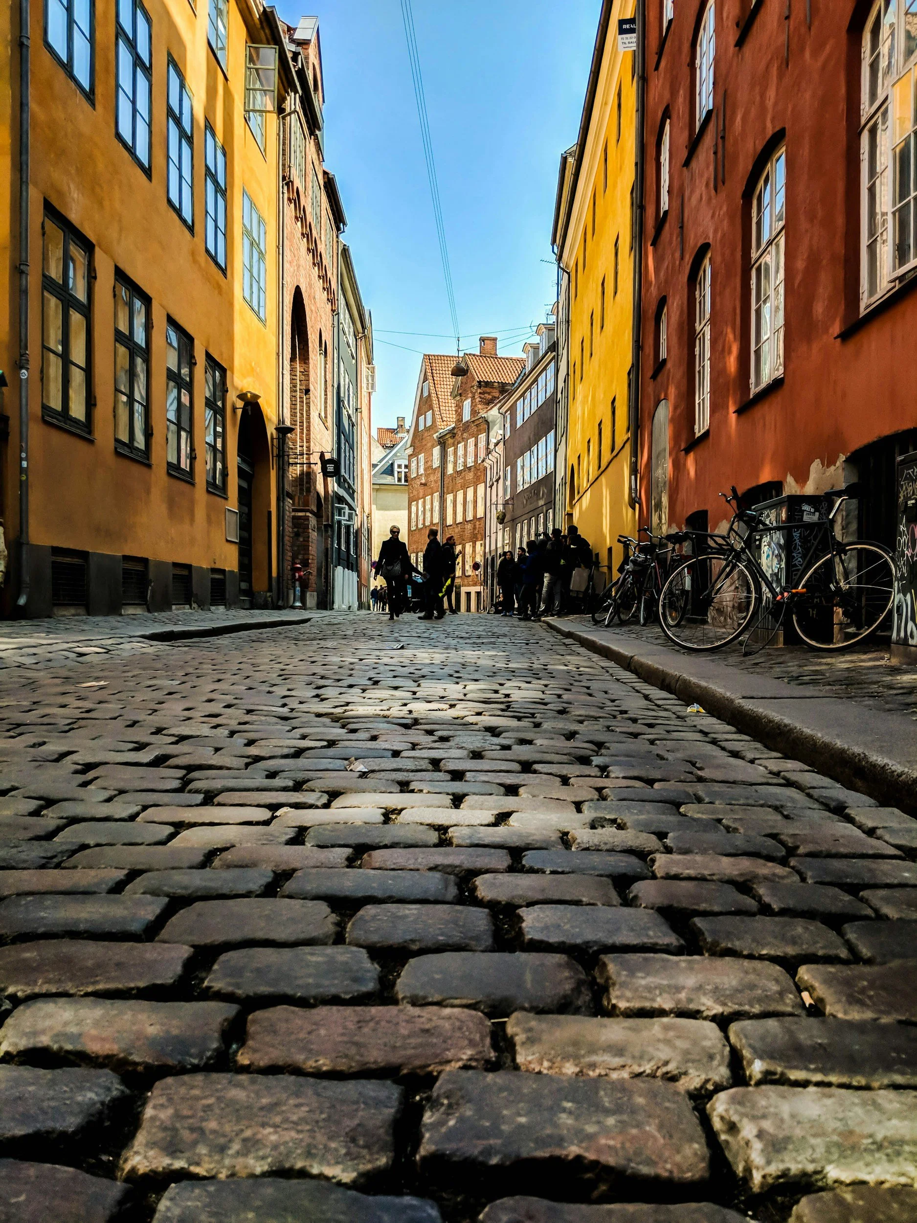 Cobblestone Streets of Copenhagen