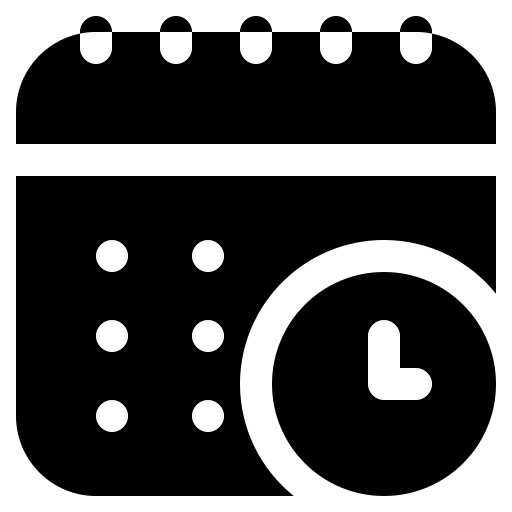 Calendar icon representing flexible travel planning