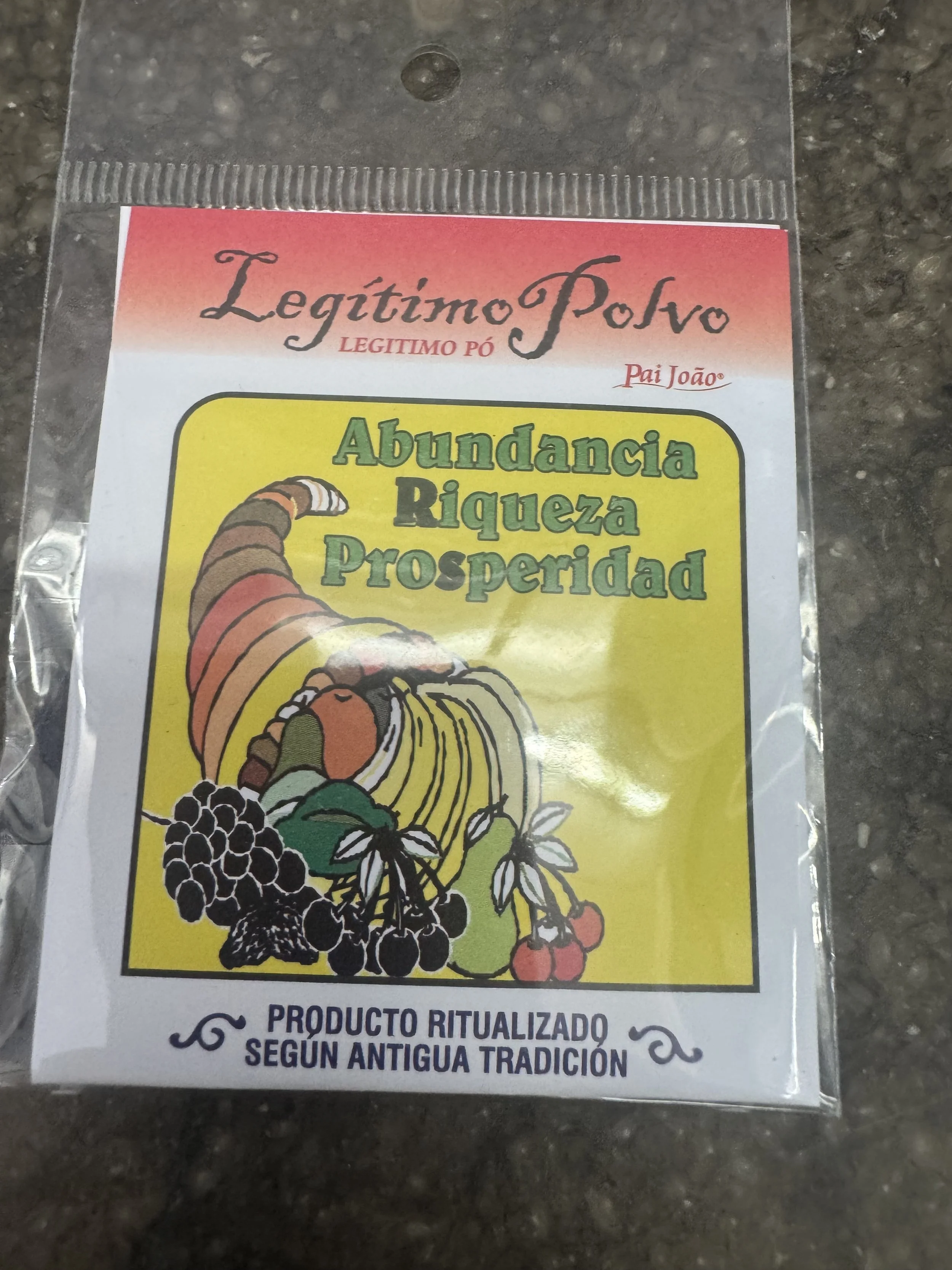 LEGITIMO POLVO PARA LA ABUNDANCIA, RIQUEZA Y PROSPERIDAD