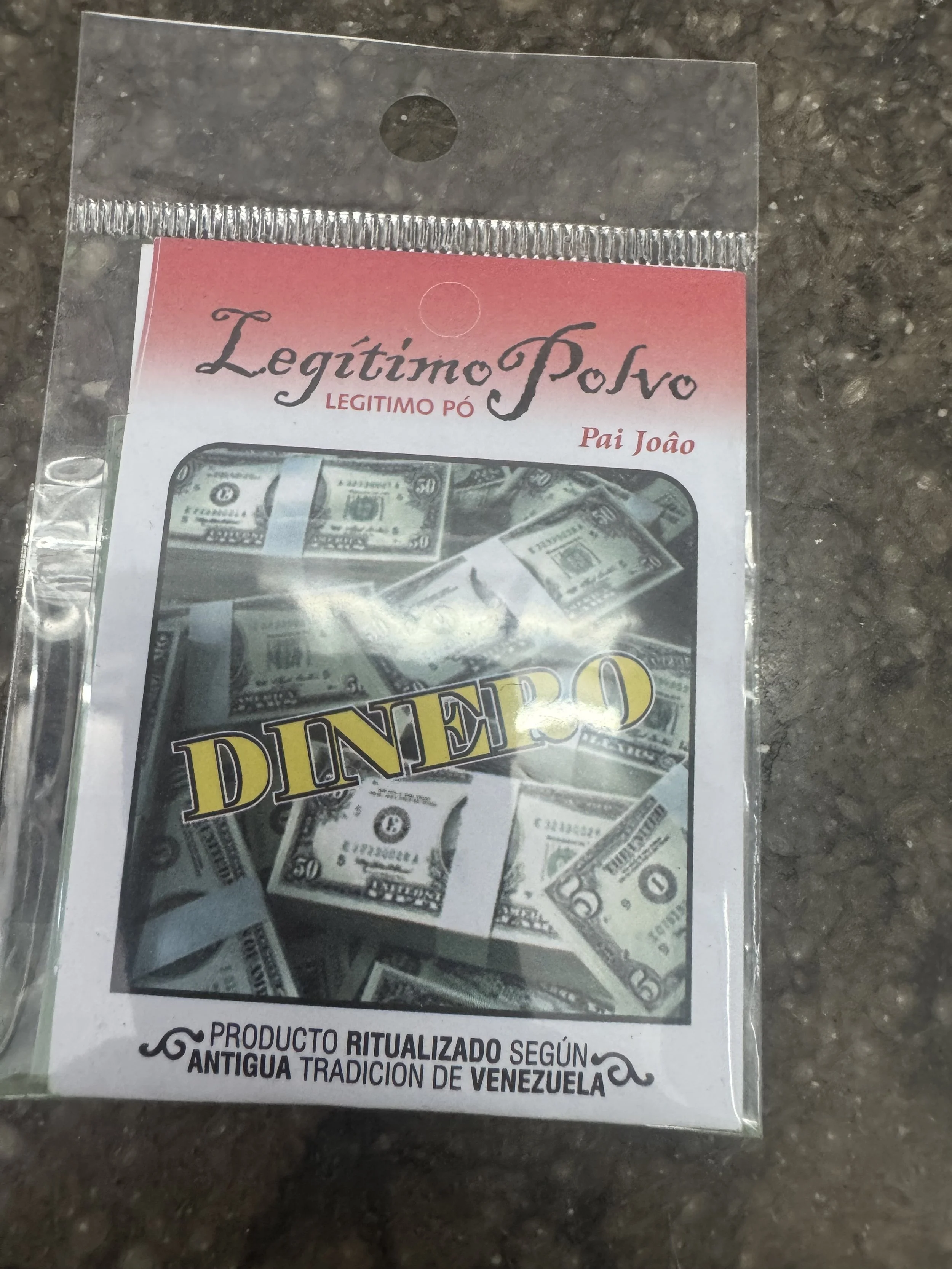 LEGITIMO POLVO DEL DINERO (PAI JOAO)