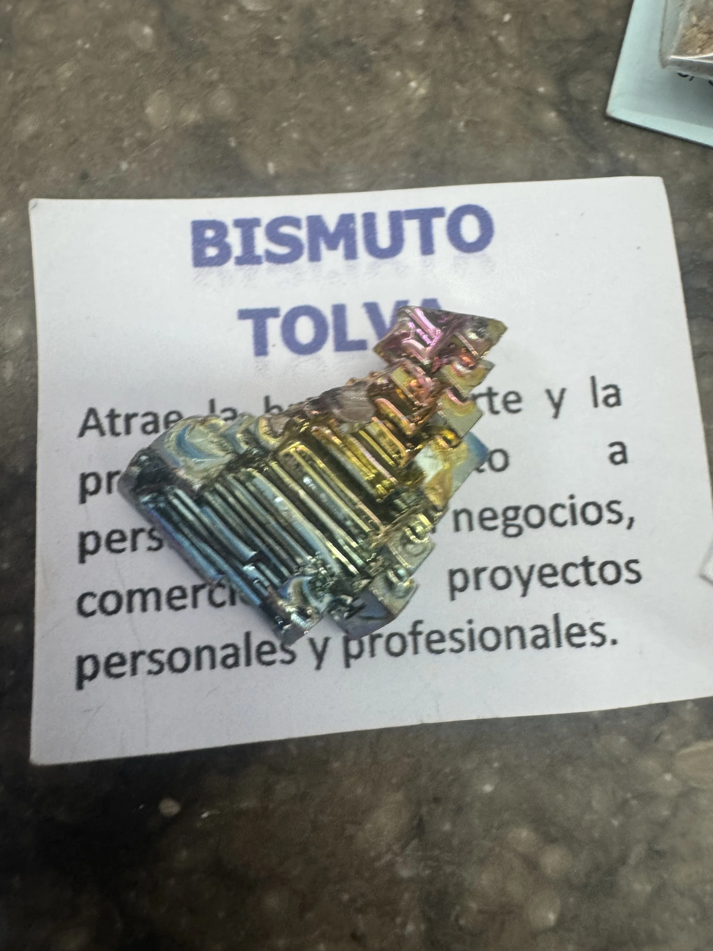 BISMUTO TOLVA