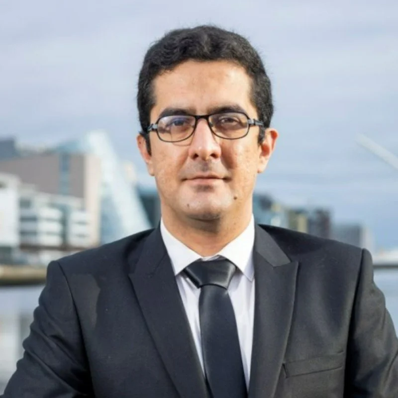 Dr. Mohammad Reza Ghaani, Co-Founder and CTO of nanobOx, developer of high-efficiency nanobubble technology for aquaculture and agriculture.
