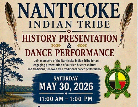 Nanticoke Indian Tribe History Presentation &amp; Dance Performance