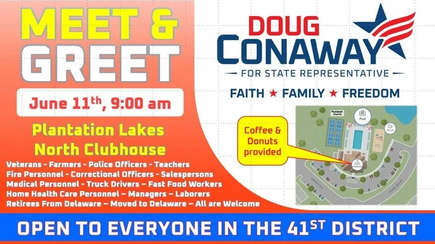 Come say hello at tomorrow’s meet &amp; greet