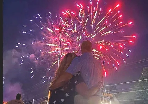 an amazing fireworks show!