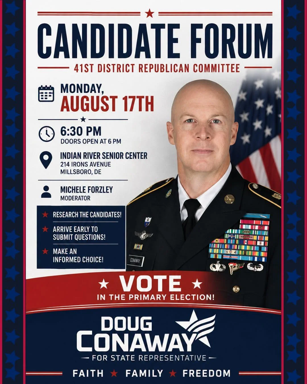 CANDIDATE FORUM