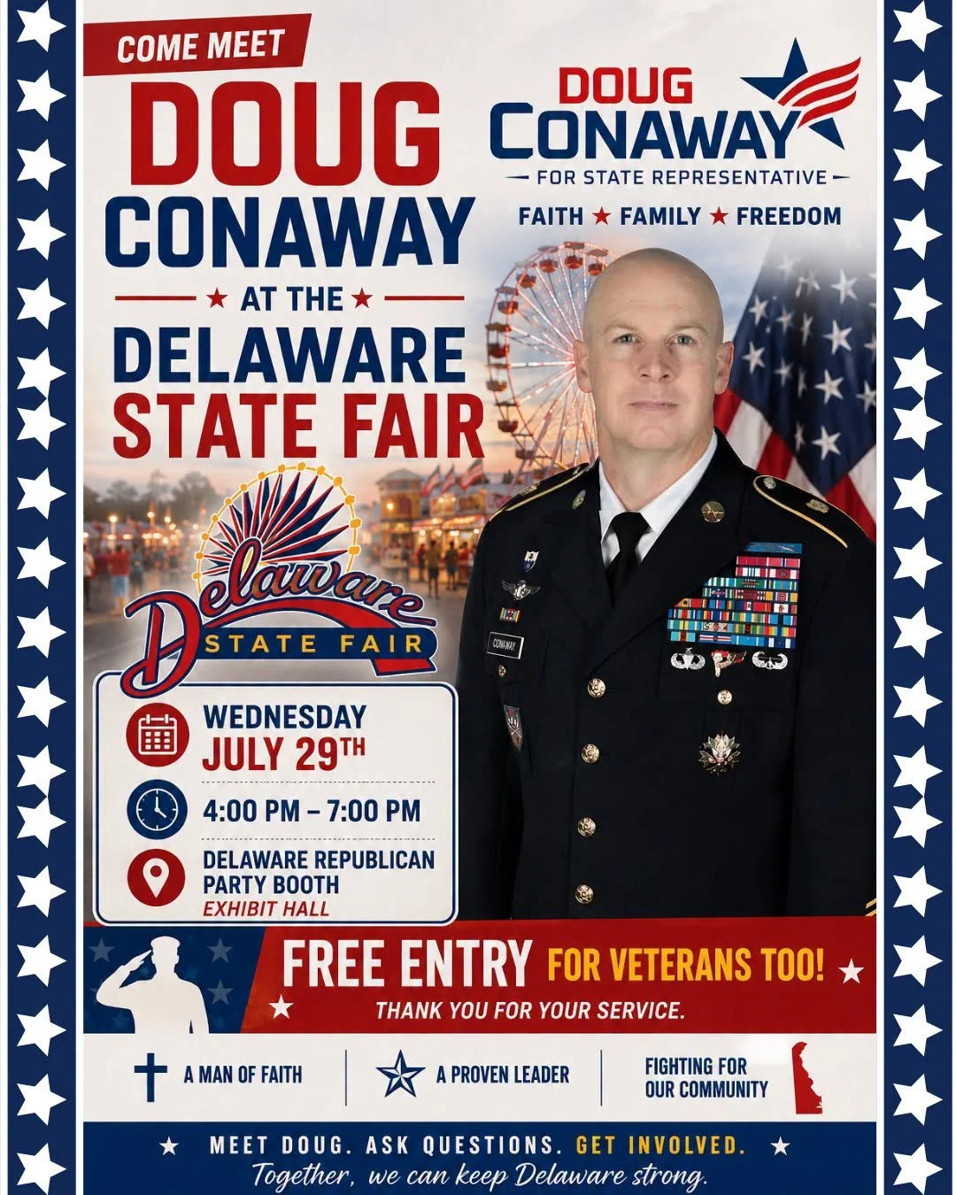 Meet Doug at the Delaware State Fair
