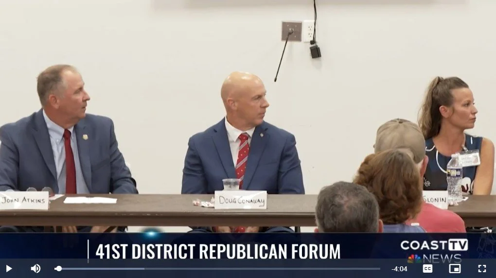 watch and read -CoastTV coverage of the candidate forum