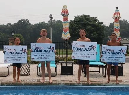 Well you heard it here… VOTE DOUG CONAWAY! (Video)