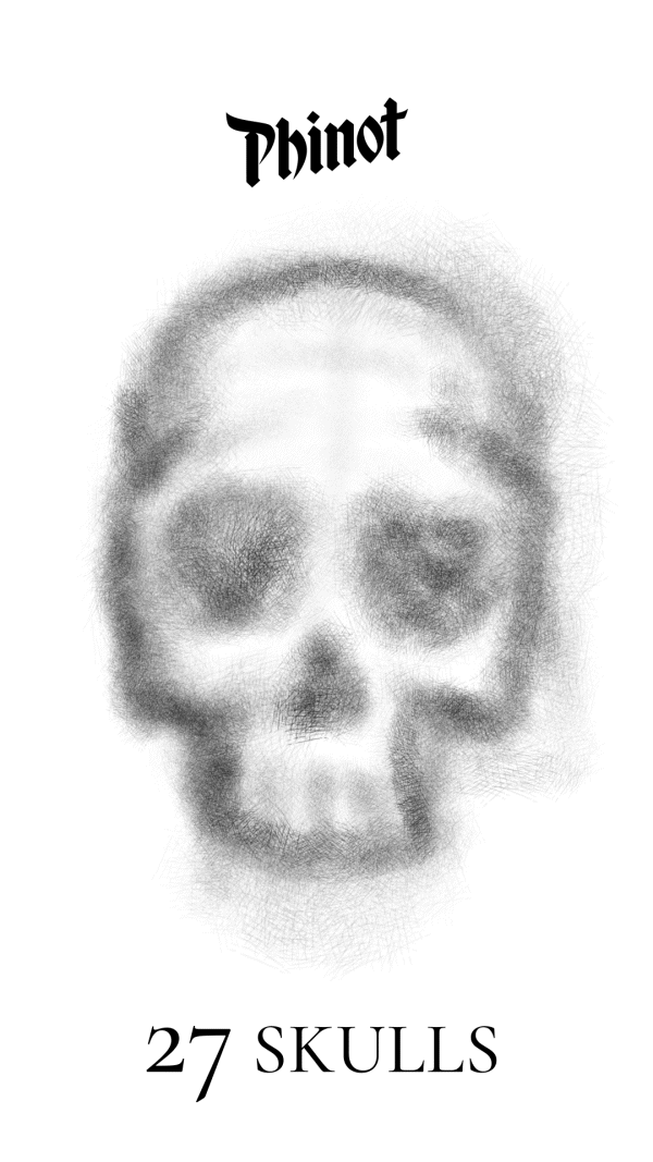 24th AUGUST 2026 I 
27 fast sketches of my favourite motif. 