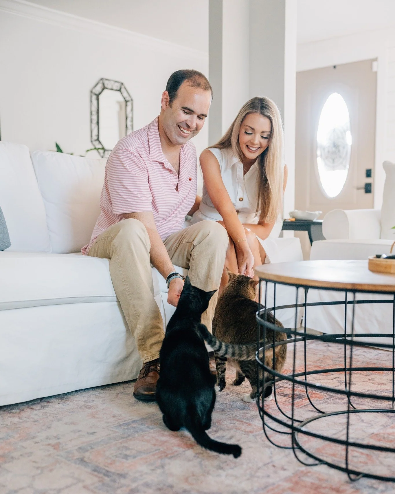 I have discovered my perfect family session: invite me over, we drink wine, I take photos of you and your cats (and I get to pet said cats). 🤍🍷🐈

The park is beautiful, but I bet your couch is more comfortable. If an at-home session in Juneau  is 