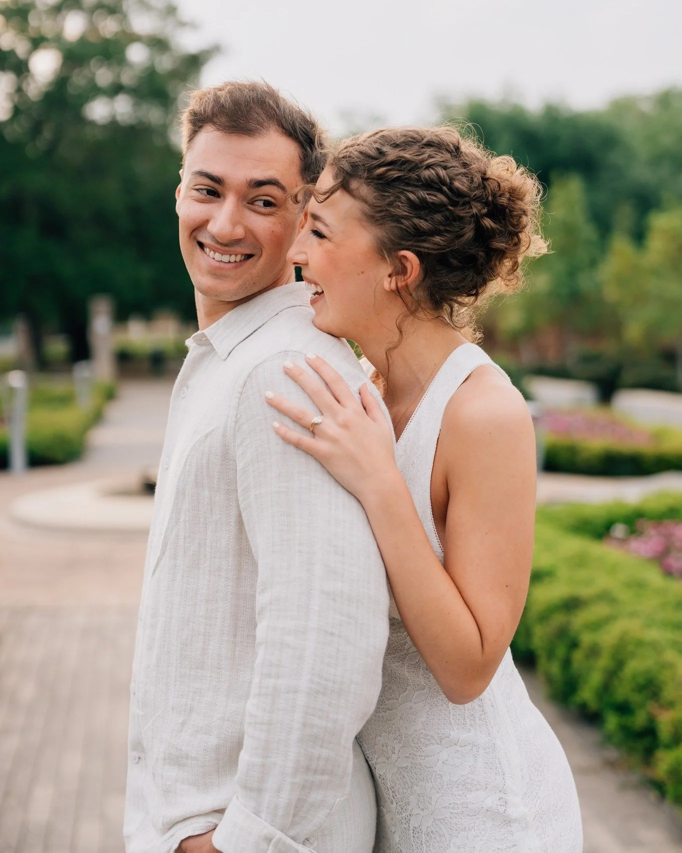 They're either laughing at what I'm asking them to do or they're laughing at me. It's probably the second one, honestly. ✌️

If you need to find me this summer, I'll be taking Juneau elopement photos for couples who want photos full of playfulness an