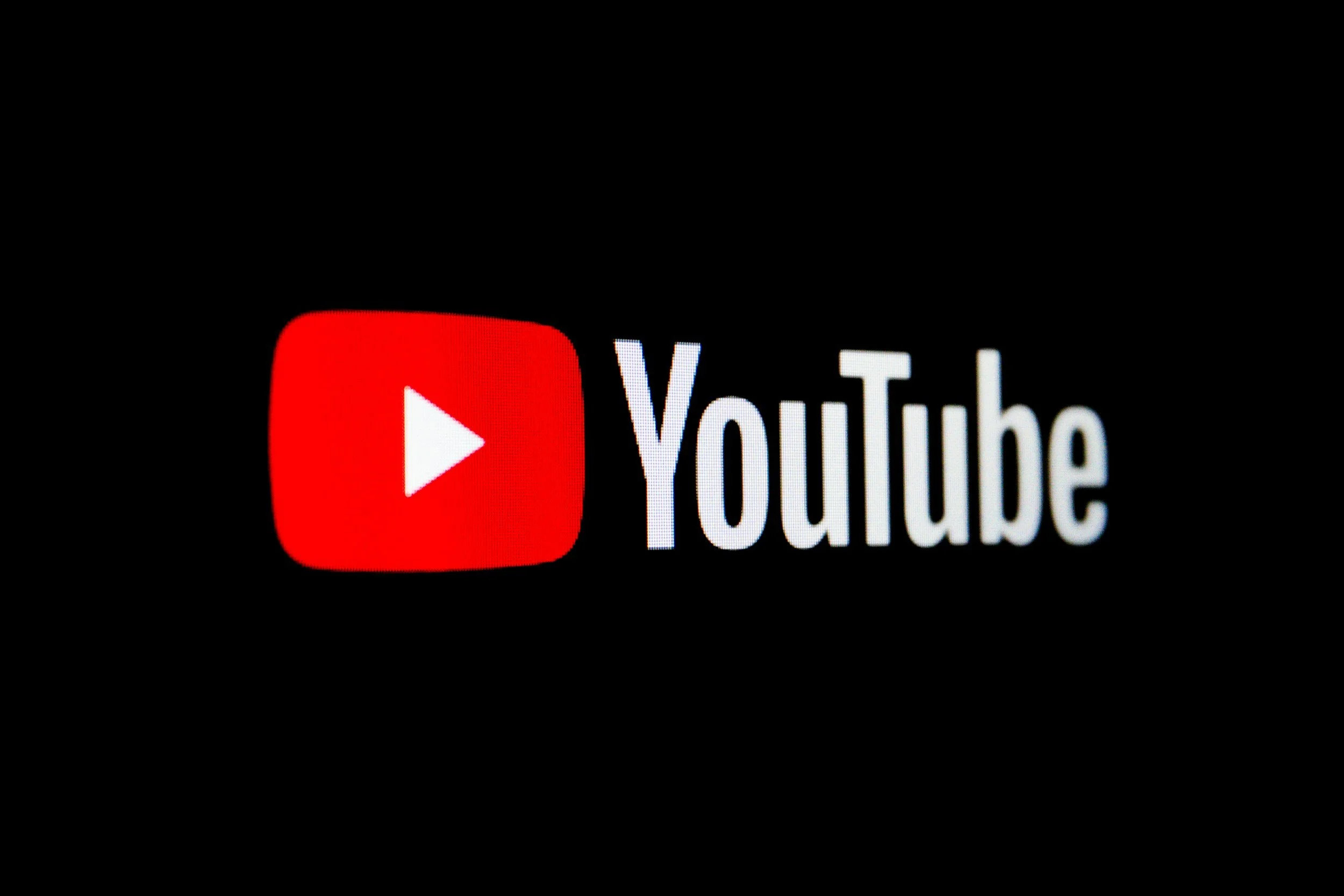 Logotipo do YouTube.