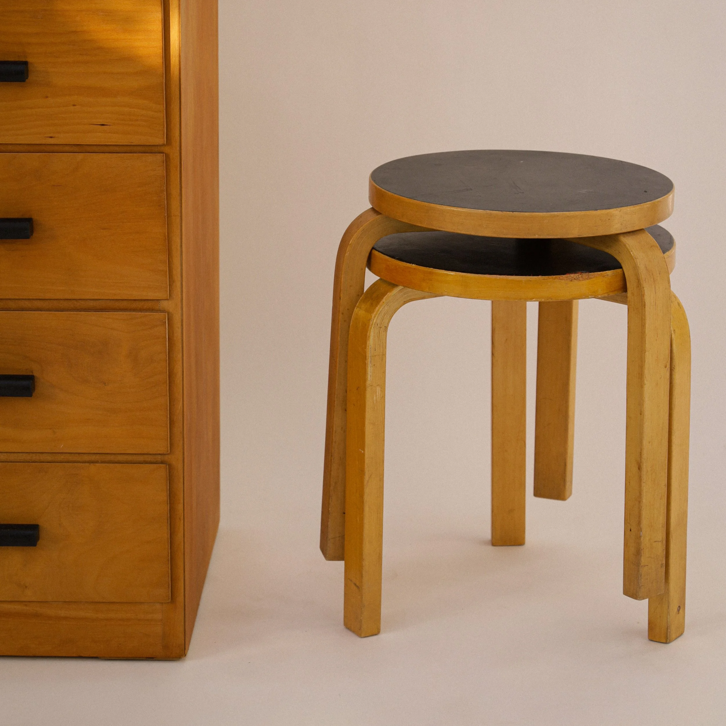 Alvar Aalto stool 60 by Artek, 1950s