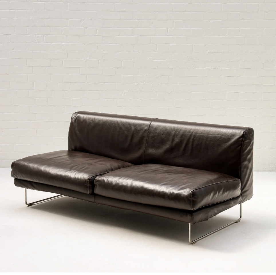 Jasper Morrison Elan sofa 2-seater module for Cappellini