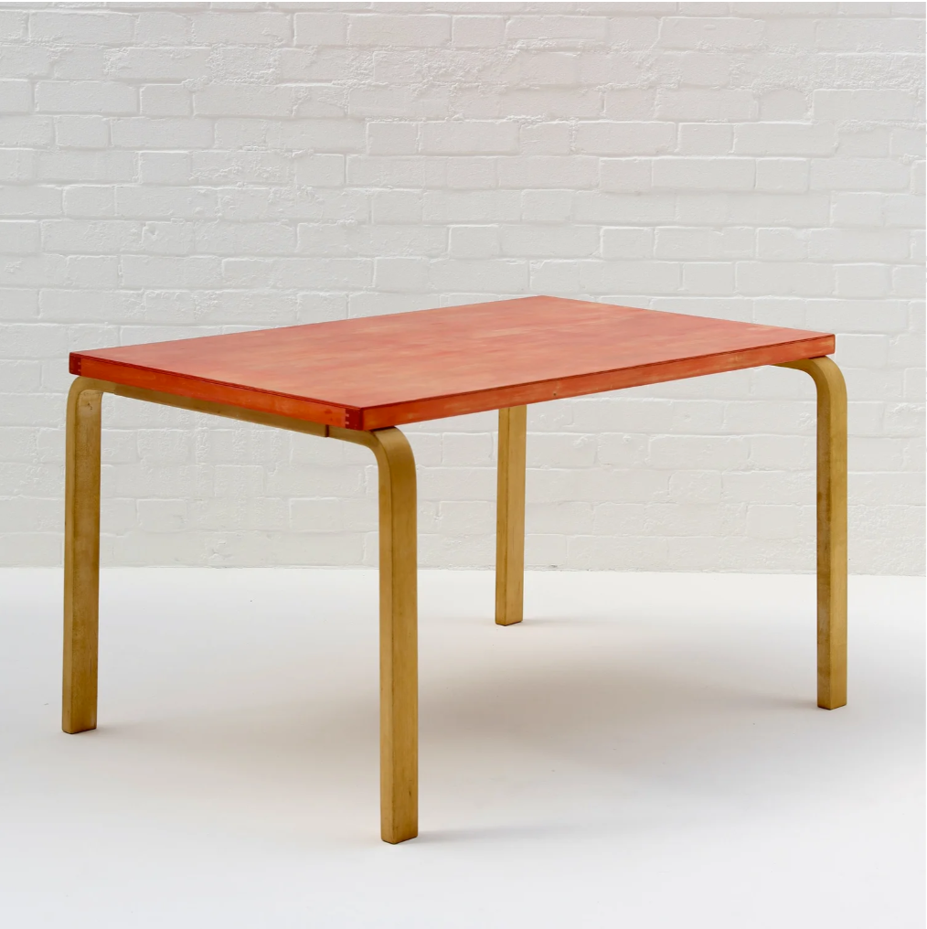 Alvar Aalto Dining Table by Oy Huonekalu Ja Rakennustyötehdas Ab, c.1940s