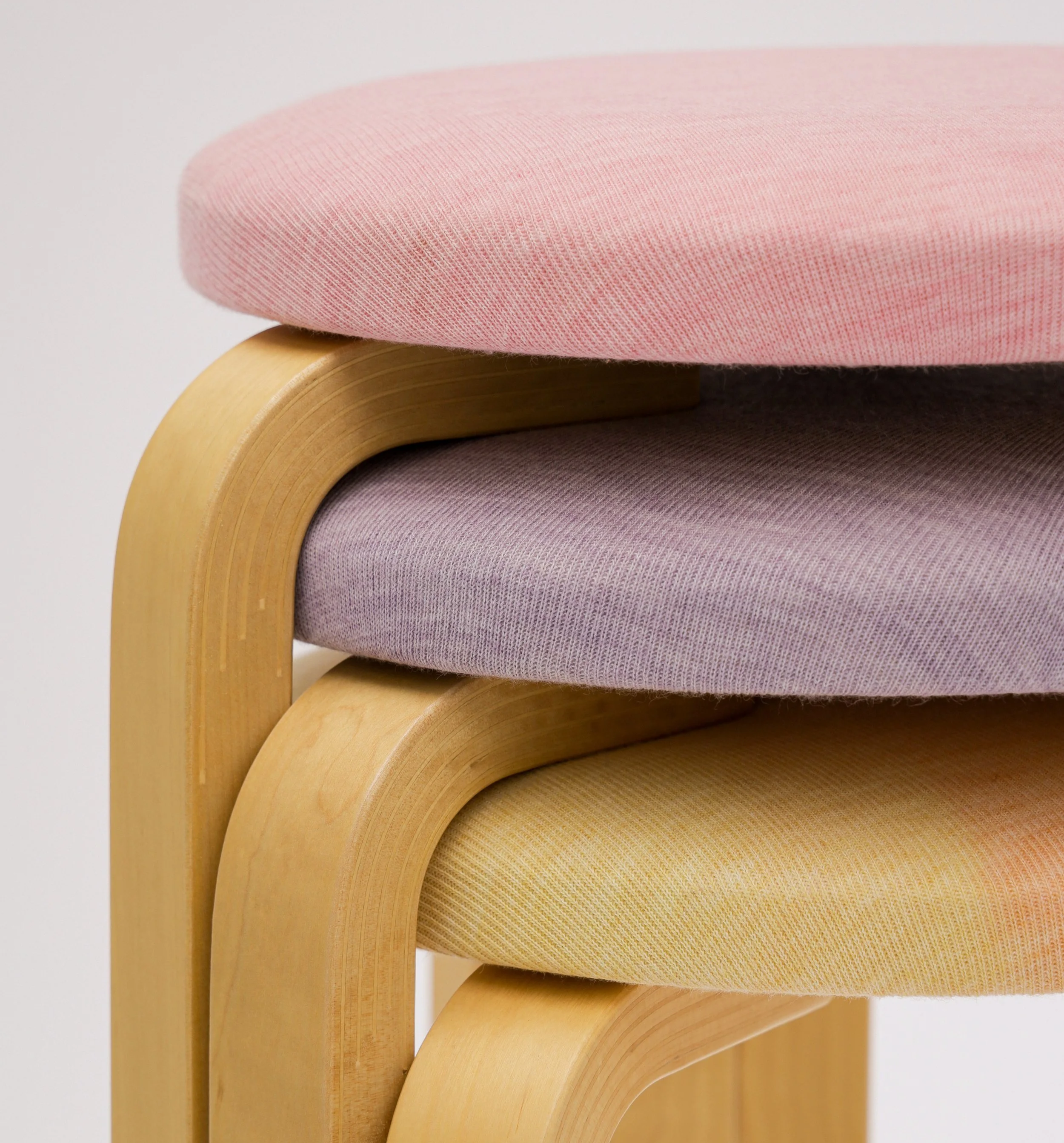 Shigeru Ban limited edition stools for Artek, 2007.