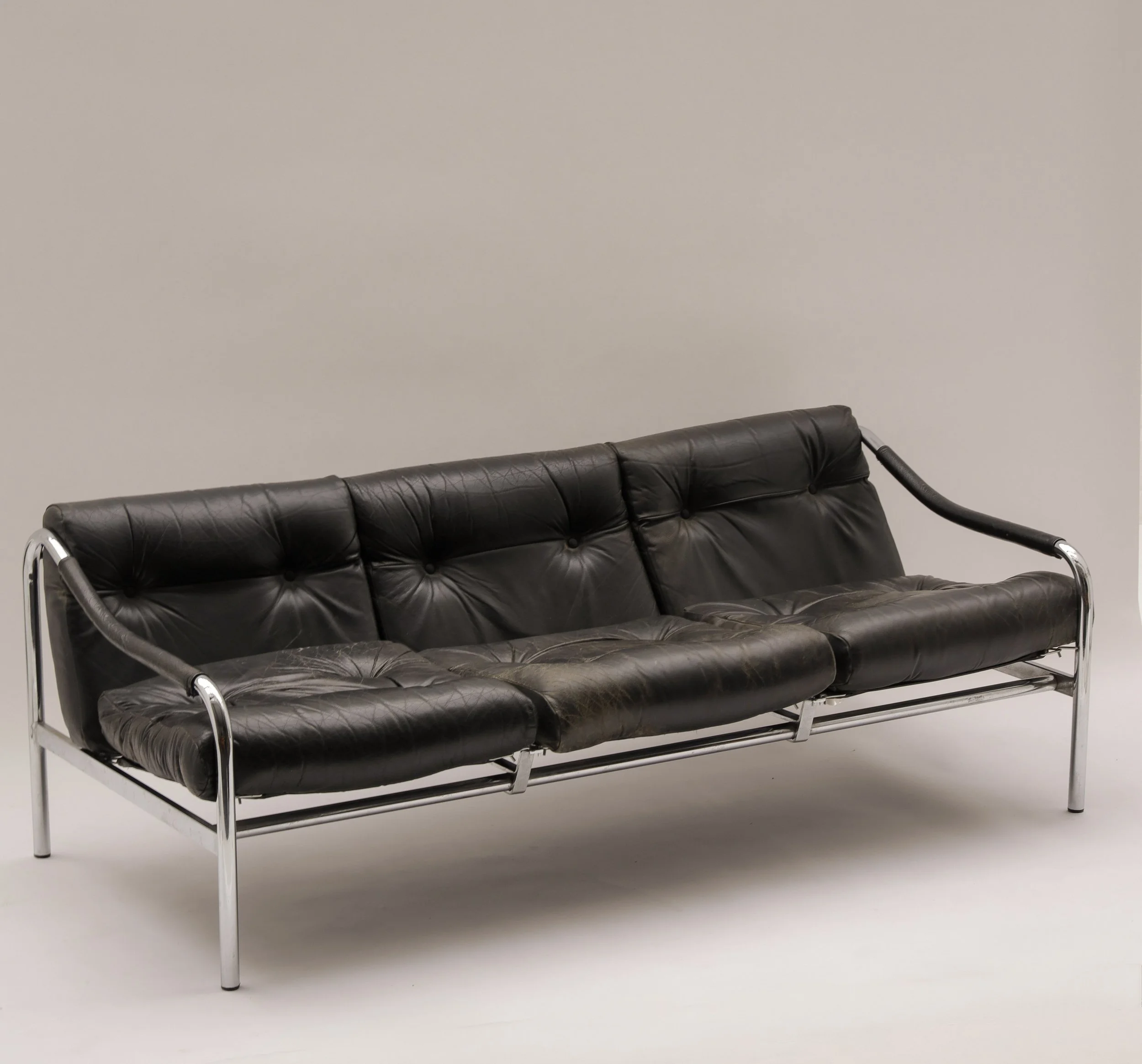 ‘Kadia’ Three Seater sofa by Tim Bates for Pieff, 1970s.