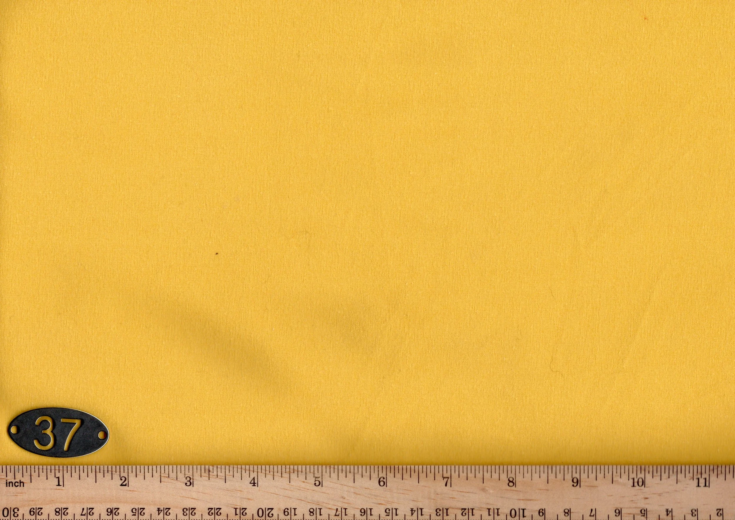 #037 Sunflower Yellow four-way Stretch Jersey Cotton Apparel Fabric (Copy)
