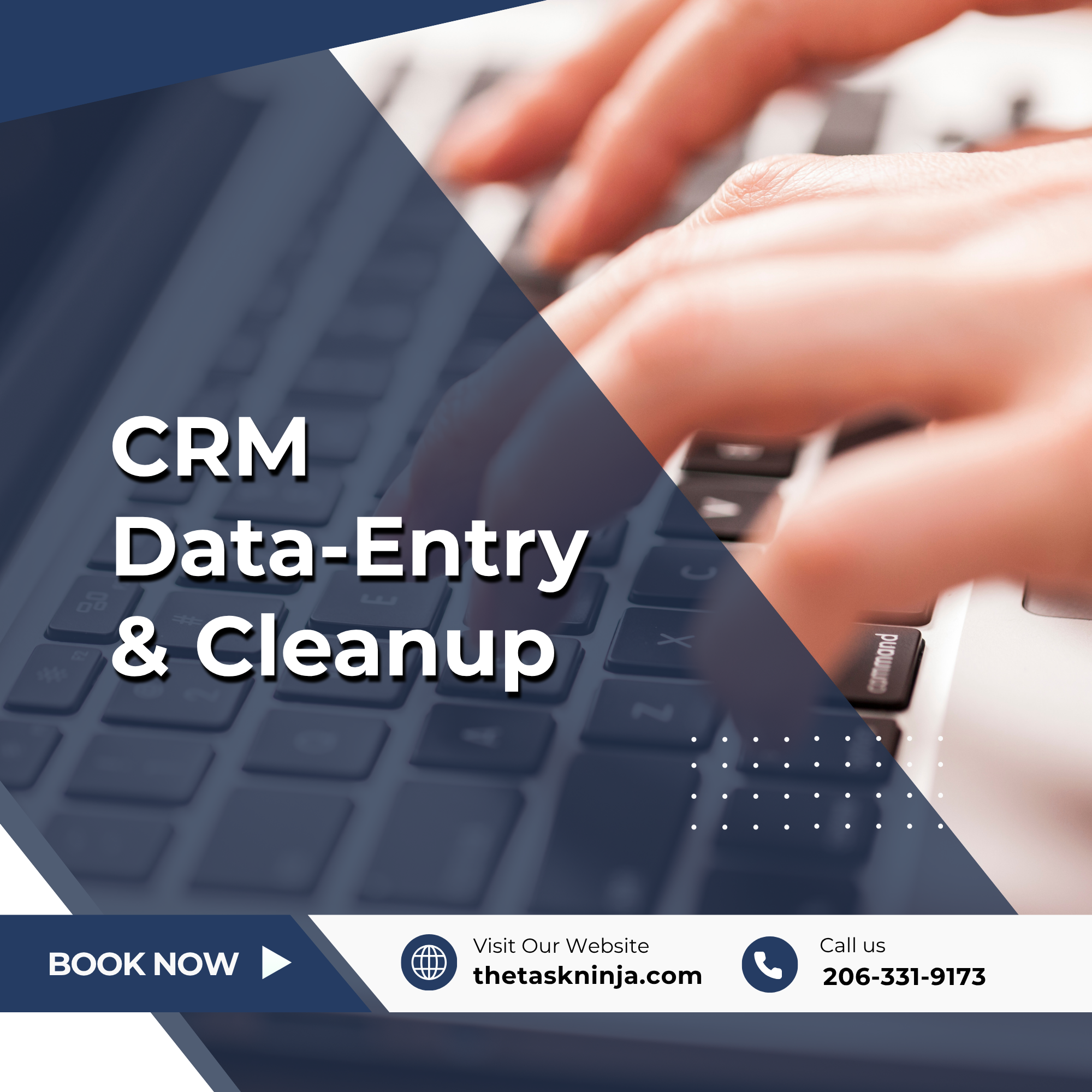 CRM Data Entry & Cleanup