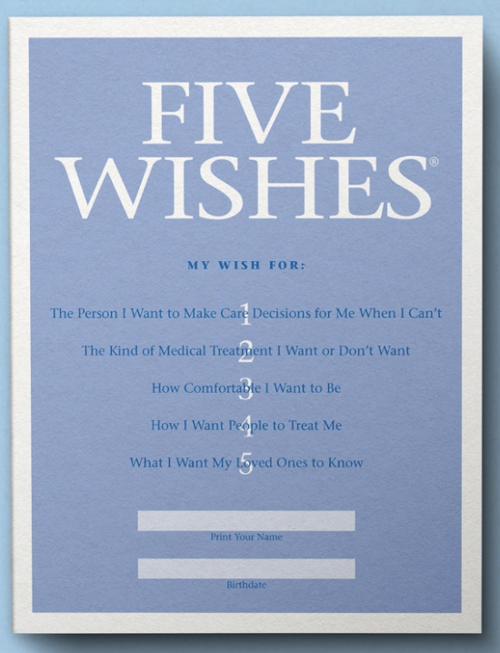Essential Doula Resource: Five Wishes® Instructional Video