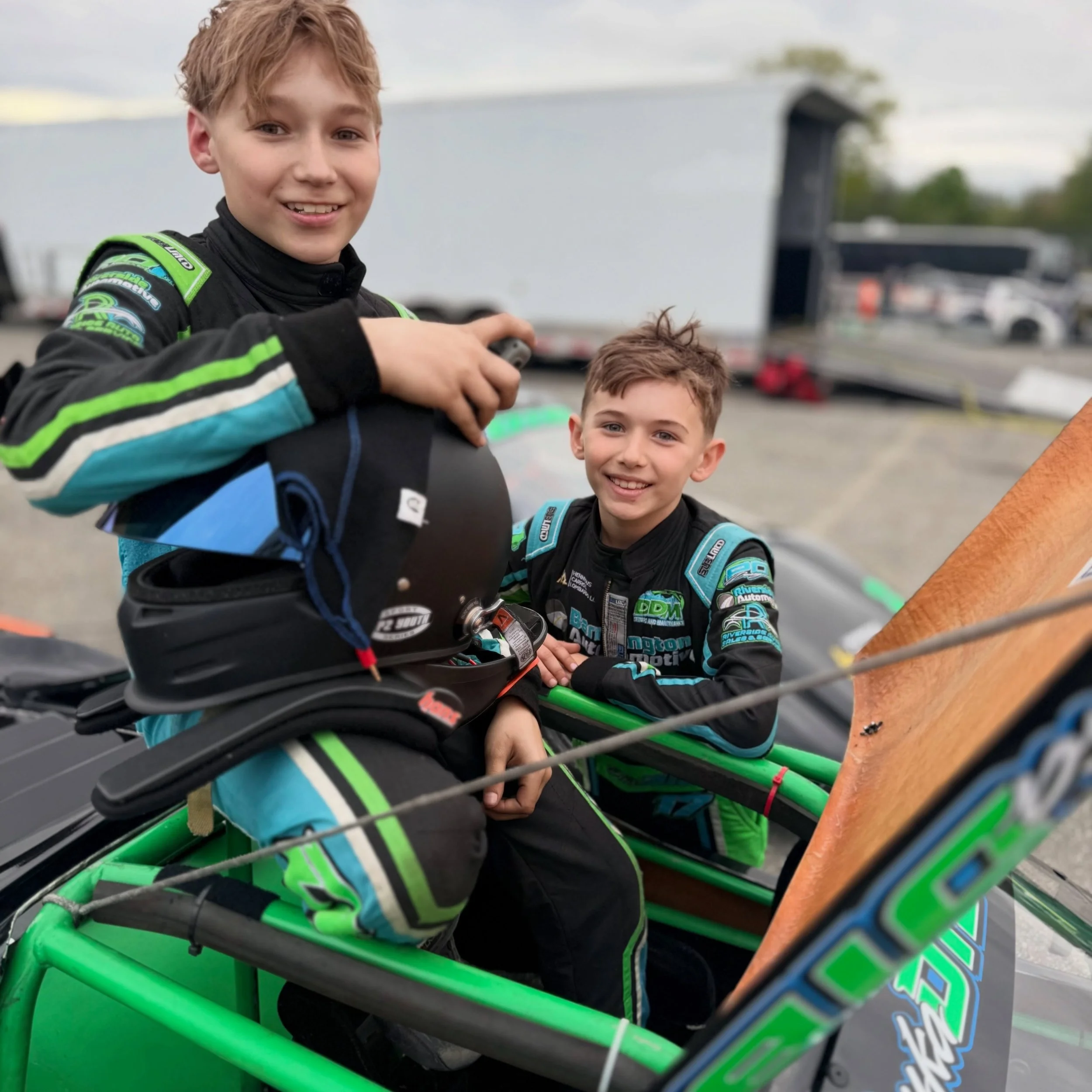 Another great Test &amp; Tune for Luka and Elias at Seekonk Speedway! It was a great day for practice, extra seat time, and some fine tuning. The countdown to the 2026 season is ON and these 2 are ready to send it 🏁💨 #bandoleros #outlaw #bandit