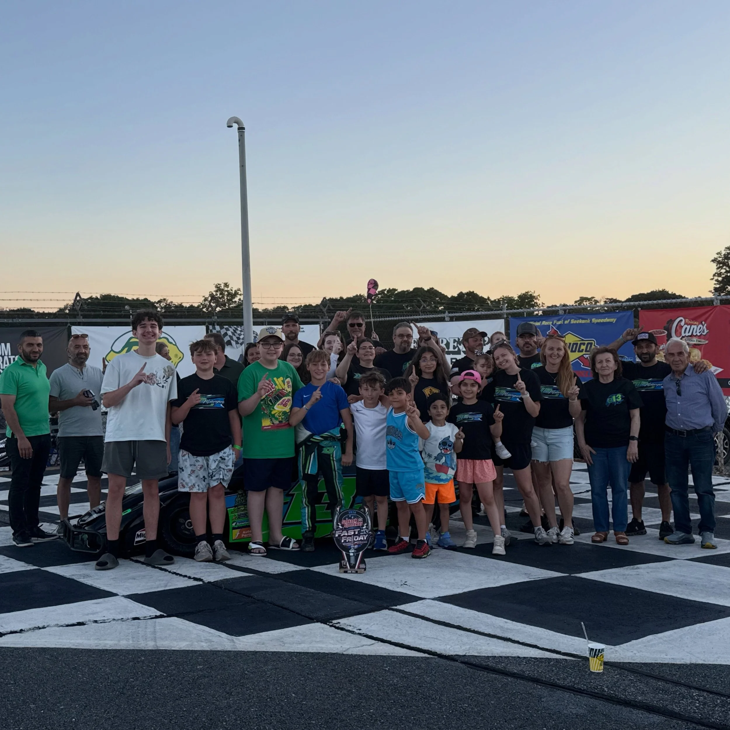 🏁 #VICTORYLANE moments from Fast Friday (6.19.26) Amazing turnout from our friends and family, thank you all for the support! Now let&rsquo;s blow those clouds out of Friday&rsquo;s forecast. 💨
Sunshine only on Fridays! ☀️#fastfriday #actiontrackof