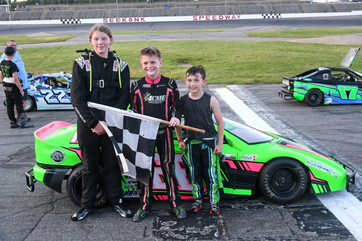Fast Friday Bandits Recap: Elias brings home his first SECOND place finish, his second podium in a row and best finish yet! Way to go buddy!!! Congrats to winner Landon and other podium finisher Brooke, great racing all around!