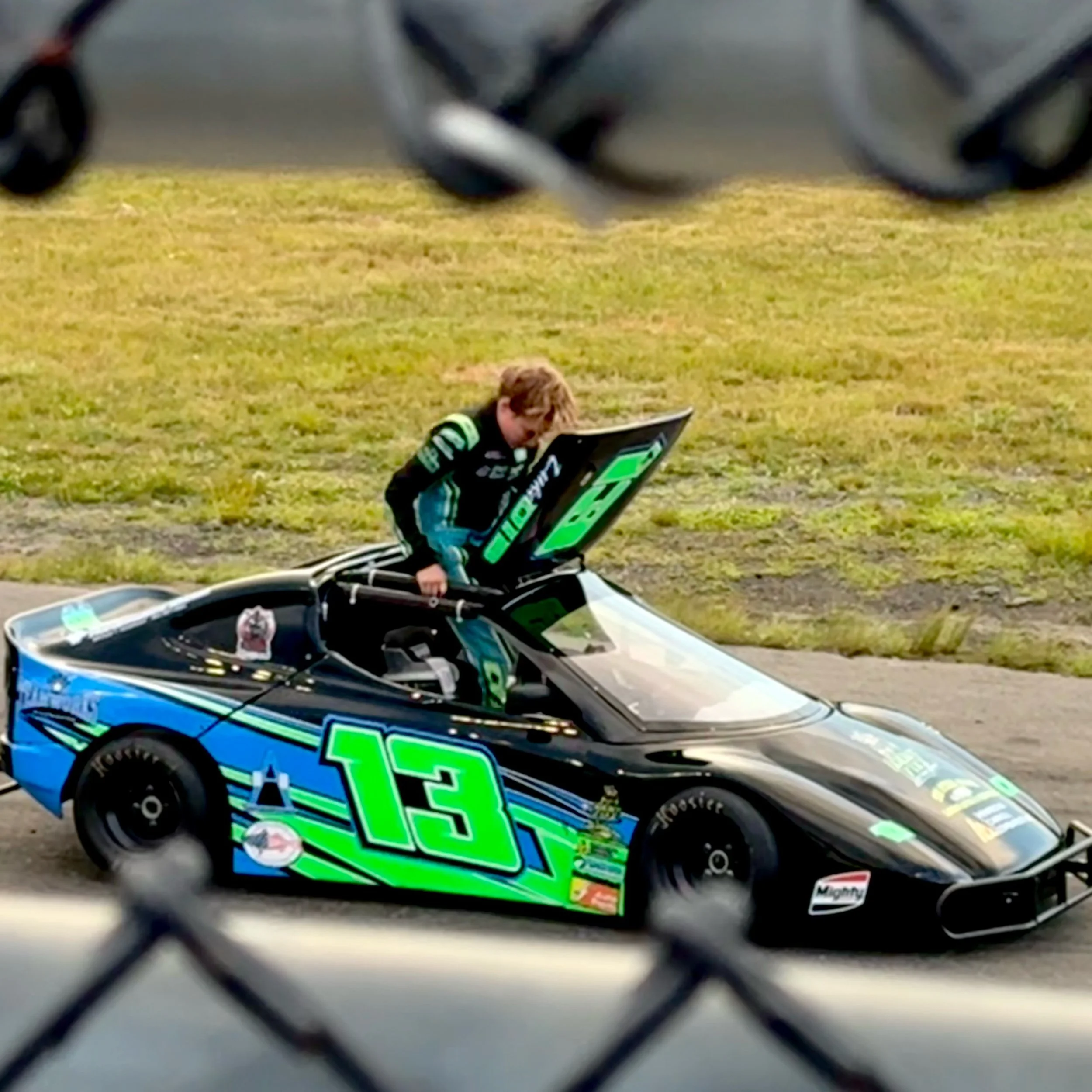 Peep the 13 on podium 👀 #racedayvibes #lucky13 #dibmotorsports