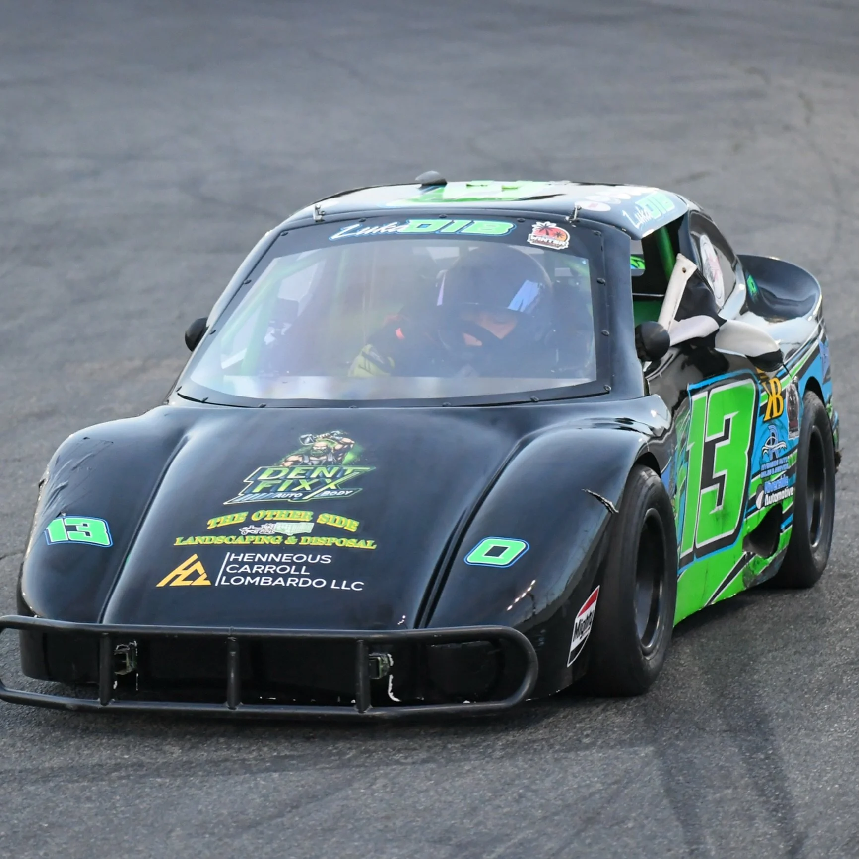 Luka brings home the checkered flag for the second time in a row this season. Week1 he finished second, weeks 2&amp;3, first! 🏁🏁 (Full recap on our Facebook page, check it out!)
