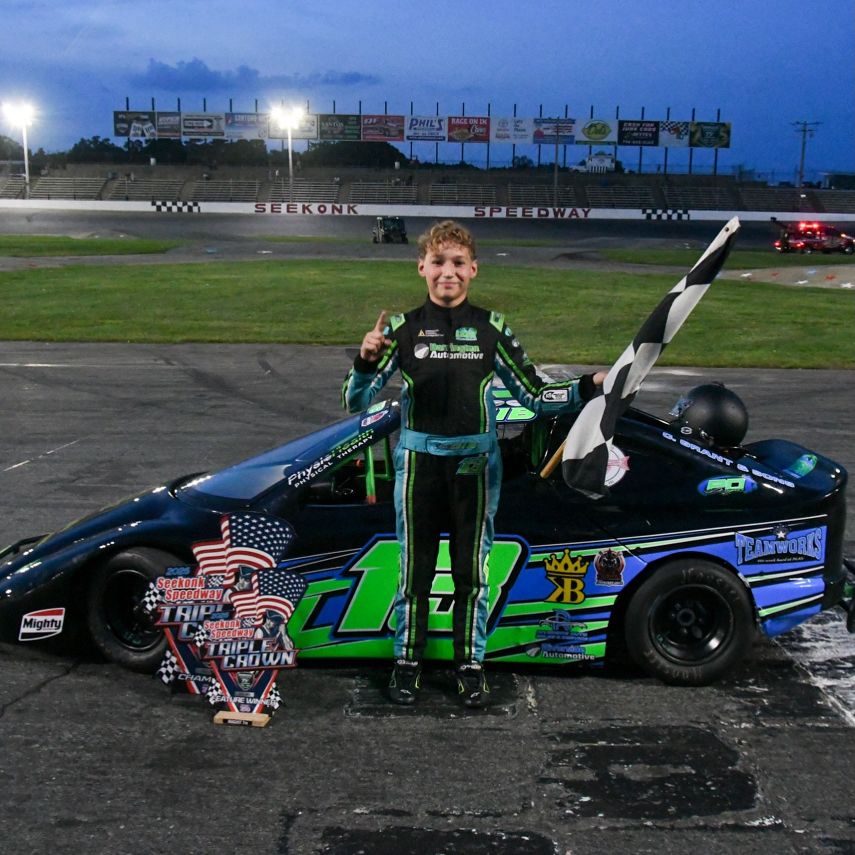 Rounds 1, 2, AND 3 of the Triple Crown Series? Check, check, CHECK! ✅✅✅

🏆 LUKA IS YOUR 2026 Everett&rsquo;s Auto Parts TRIPLE CROWN SERIES CHAMPION! 🏆

Last night&rsquo;s race really put Luka to the test, but he stayed consistent, kept his composu
