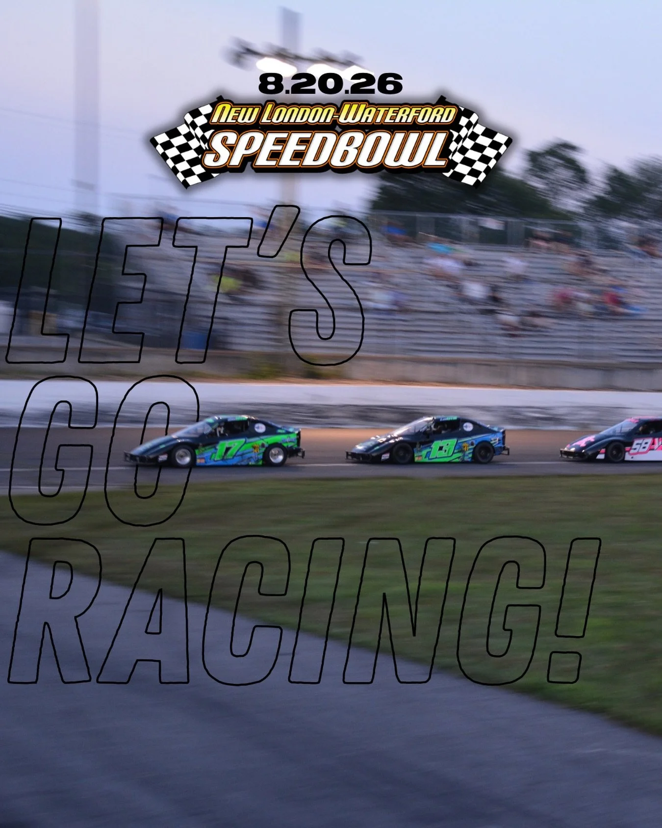 Thursday Night Thunder is back again at @speedbowlct ! Tonight Luka and Elias battle it out together on the track in the Bandolero division. Send our boys all the race-day good vibes for a fast, fun, and safe night of racing (and maybe send a few ext