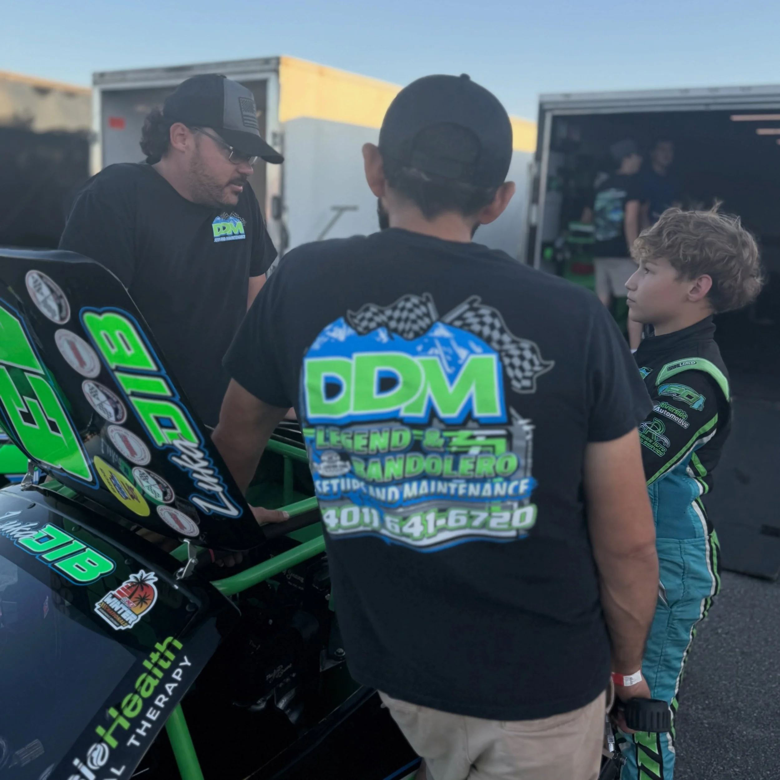 The meeting before the meeting with Victory Lane 🏁 #crewchief #raceday #getitdoneright