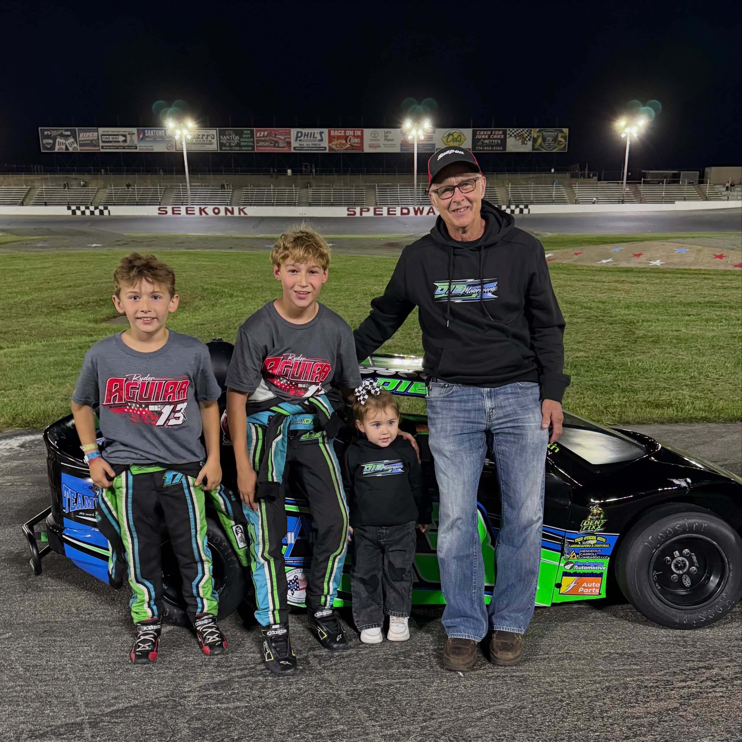 P2 for Luka in the Outlaws and a Top 5 for Elias in the Bandits! 🏁 After some contact left the #13 with damage, we weren&rsquo;t even sure Luka would be able to finish. He restarted in the back and drove it all the way back to the front, coming home