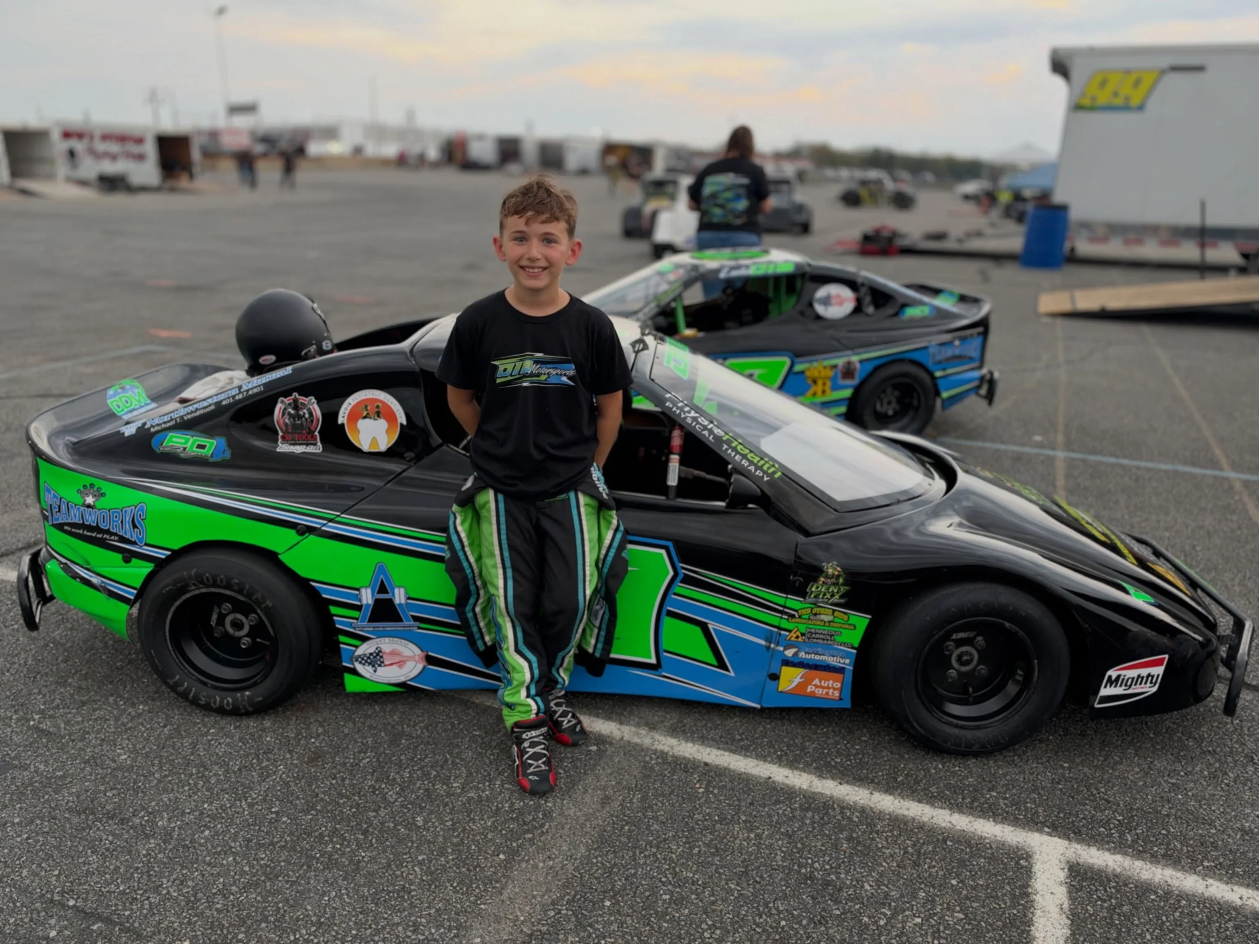🏁 CHAMPIONSHIP NIGHT RECAP 🏁
Mother Nature had other plans for Championship Night&hellip; But before the rain took over, both boys unloaded FAST and ready to race! 🔥

Luka was the fastest car in BOTH practices and qualifying in the Bandolero Outla