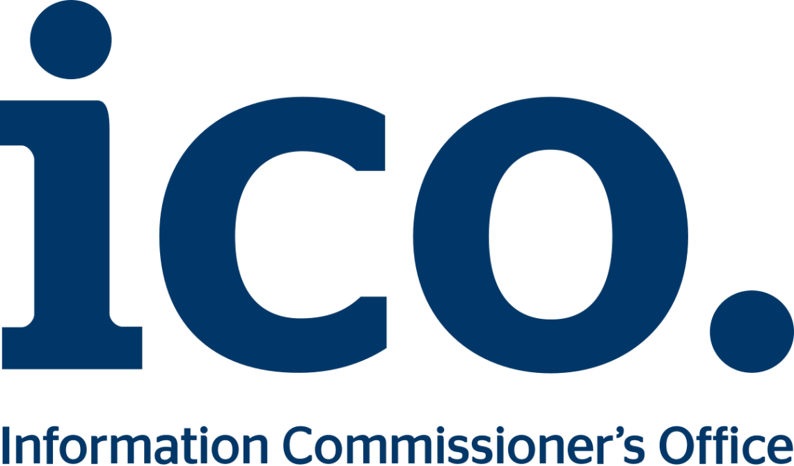 Close-up of the ICO logo with the words 'Information Commissioner's Office' underneath.