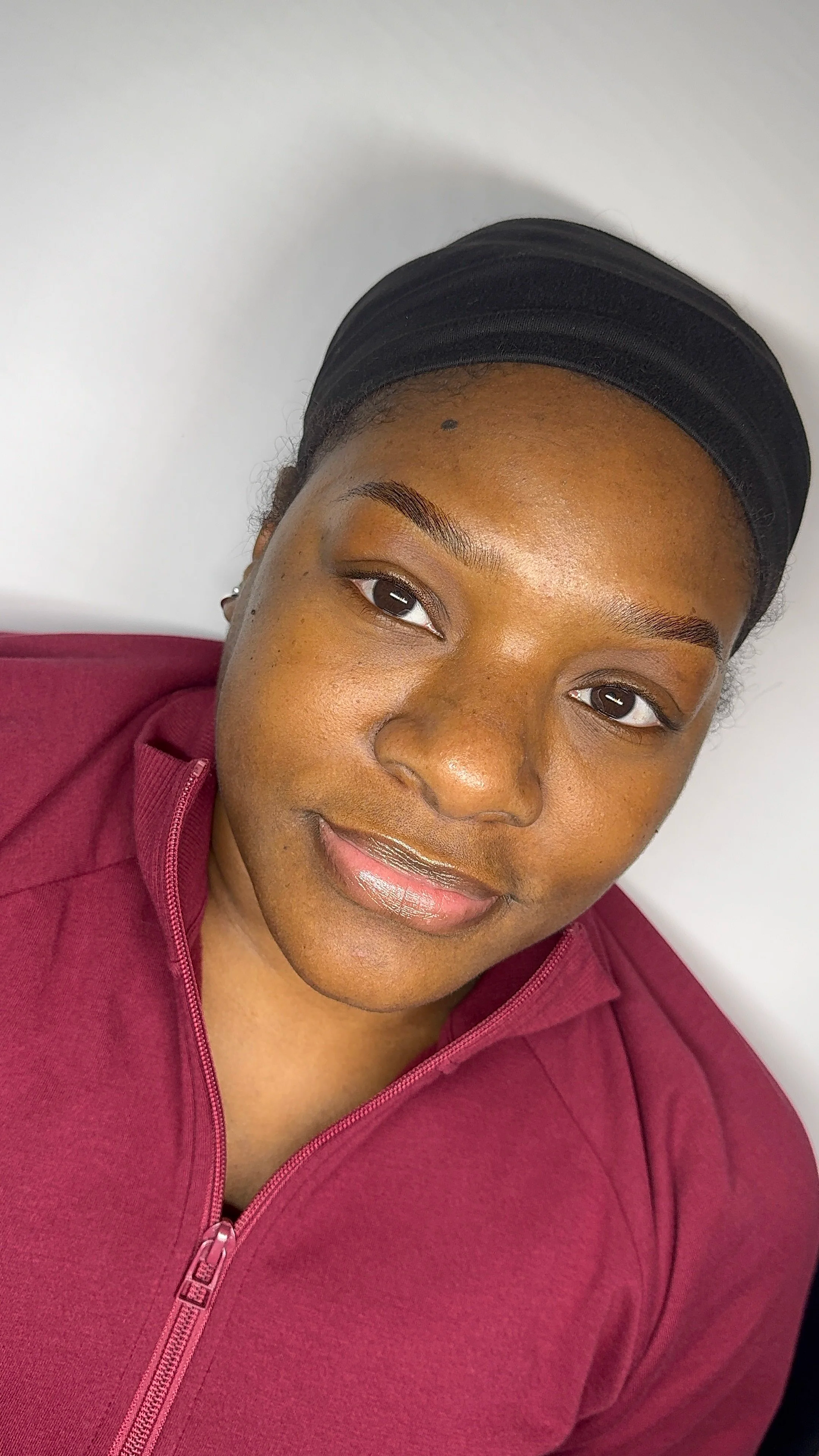 Picture of a lady with Ombre Brows / Mircoshading