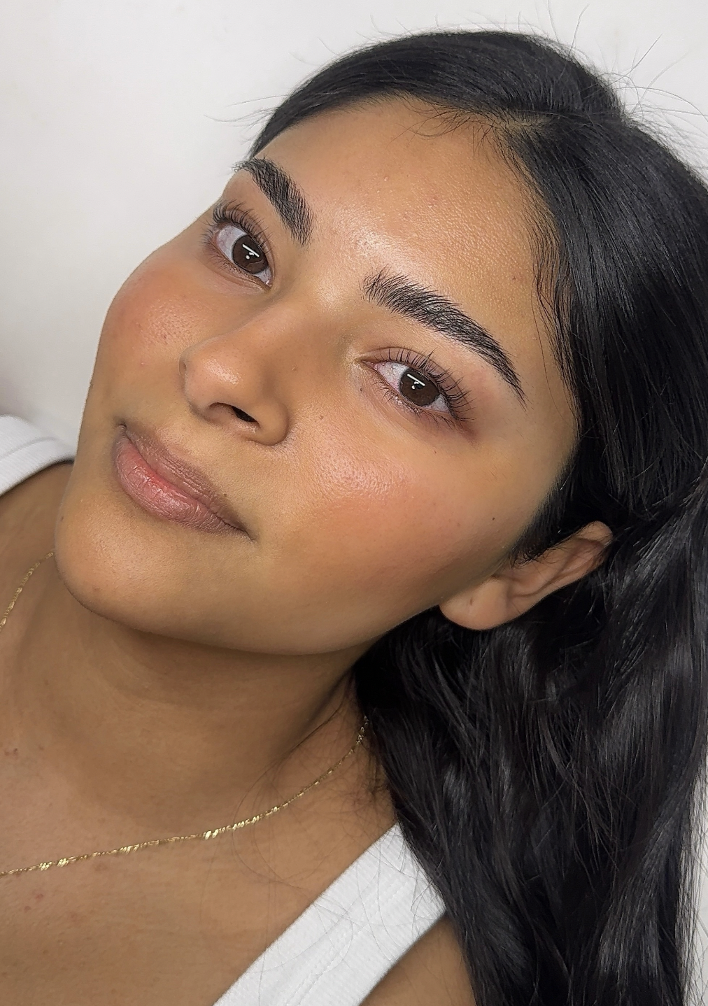 Picture of a lady with Ombre Brows / Mircoshading