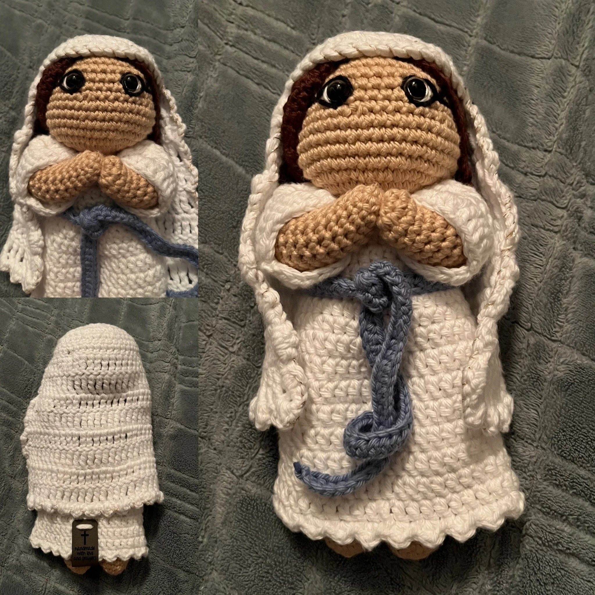 Our Lady of Lourdes: My own design - pattern coming soon