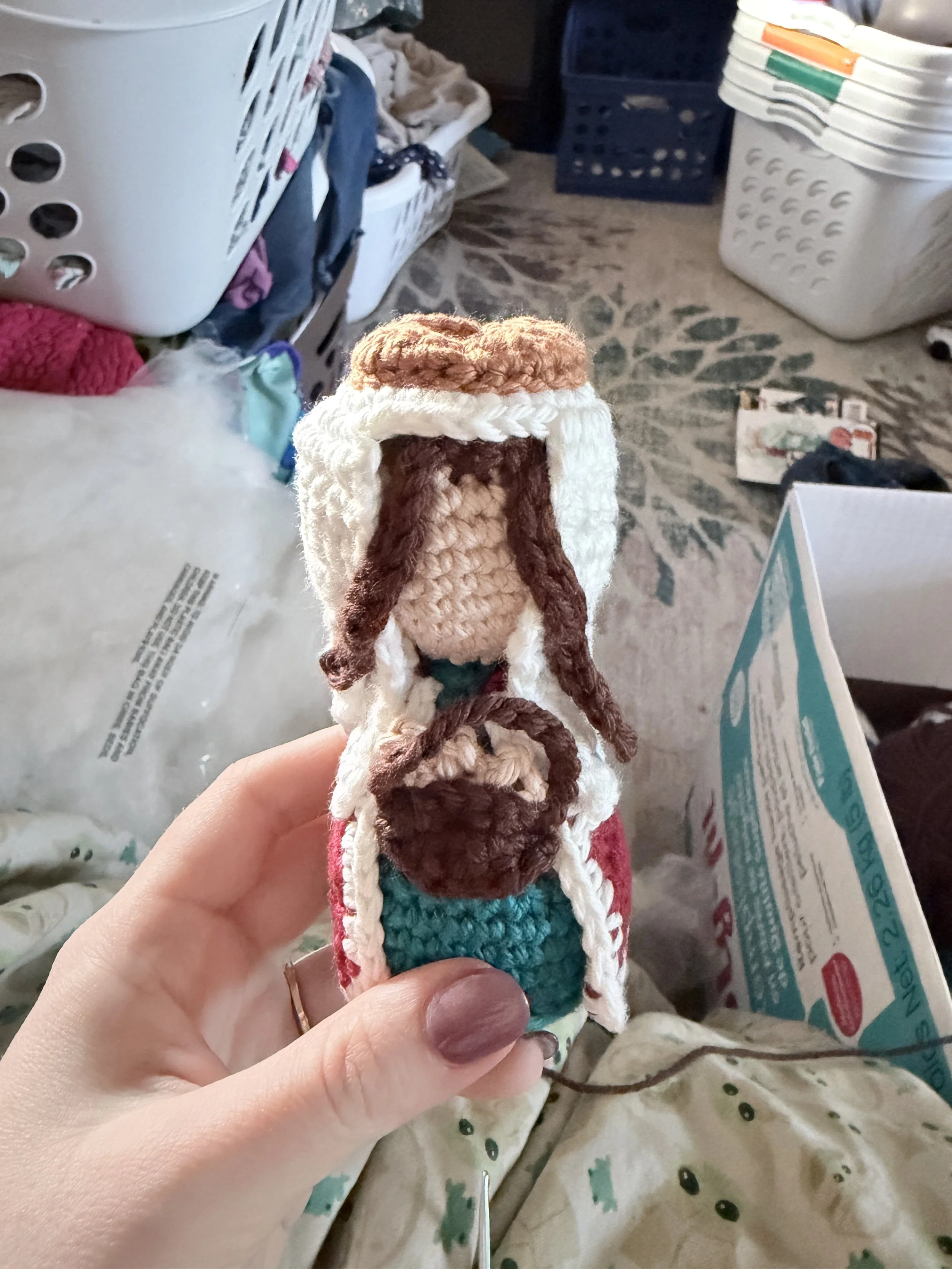 St. Elizabeth of Hungary: My own design - pattern coming soon