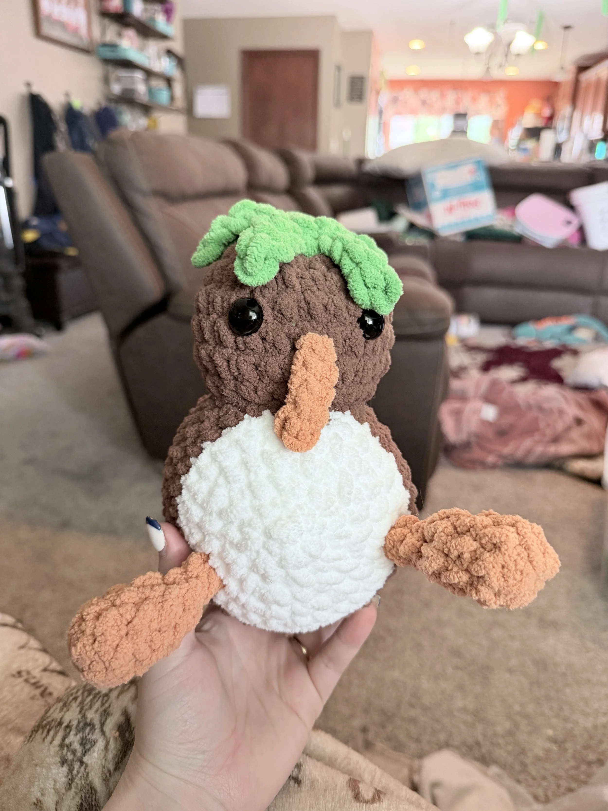 CocoBird: Inspired by pattern by PeachPenguinCrochet