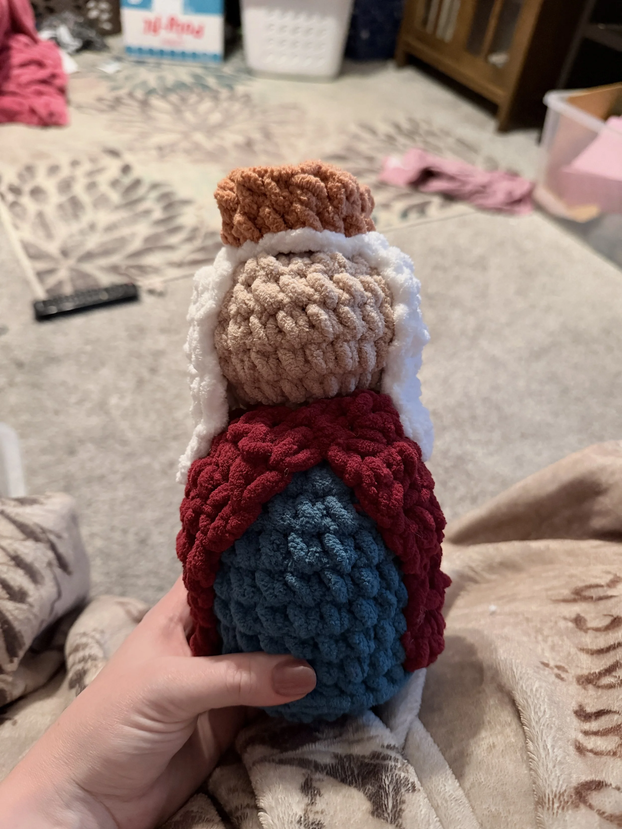 St. Elizabeth of Hungary: My own design - pattern coming soon