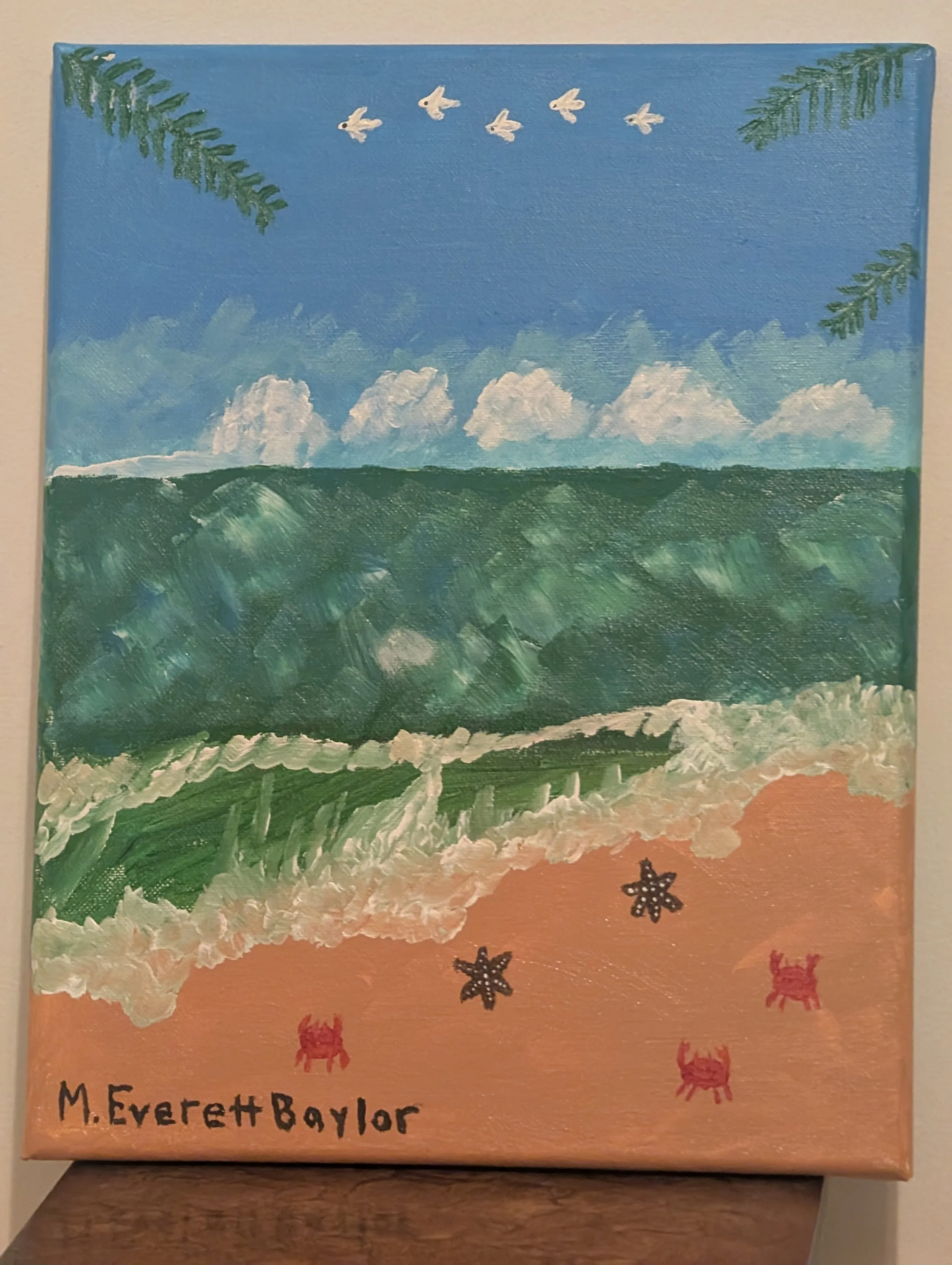 The Beach with Starfish and Crabs.jpg