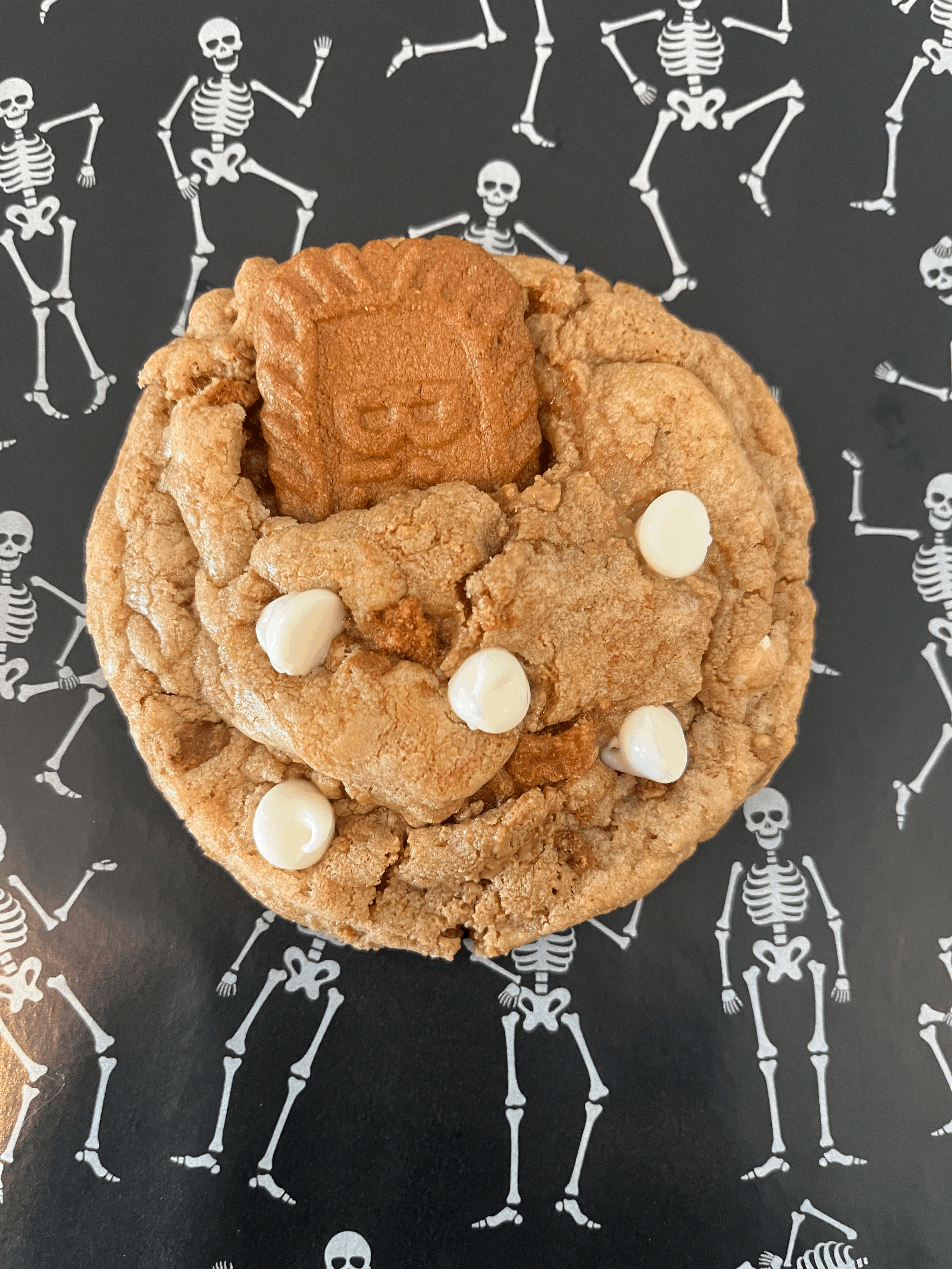 White Chocolate Biscoff Cookie