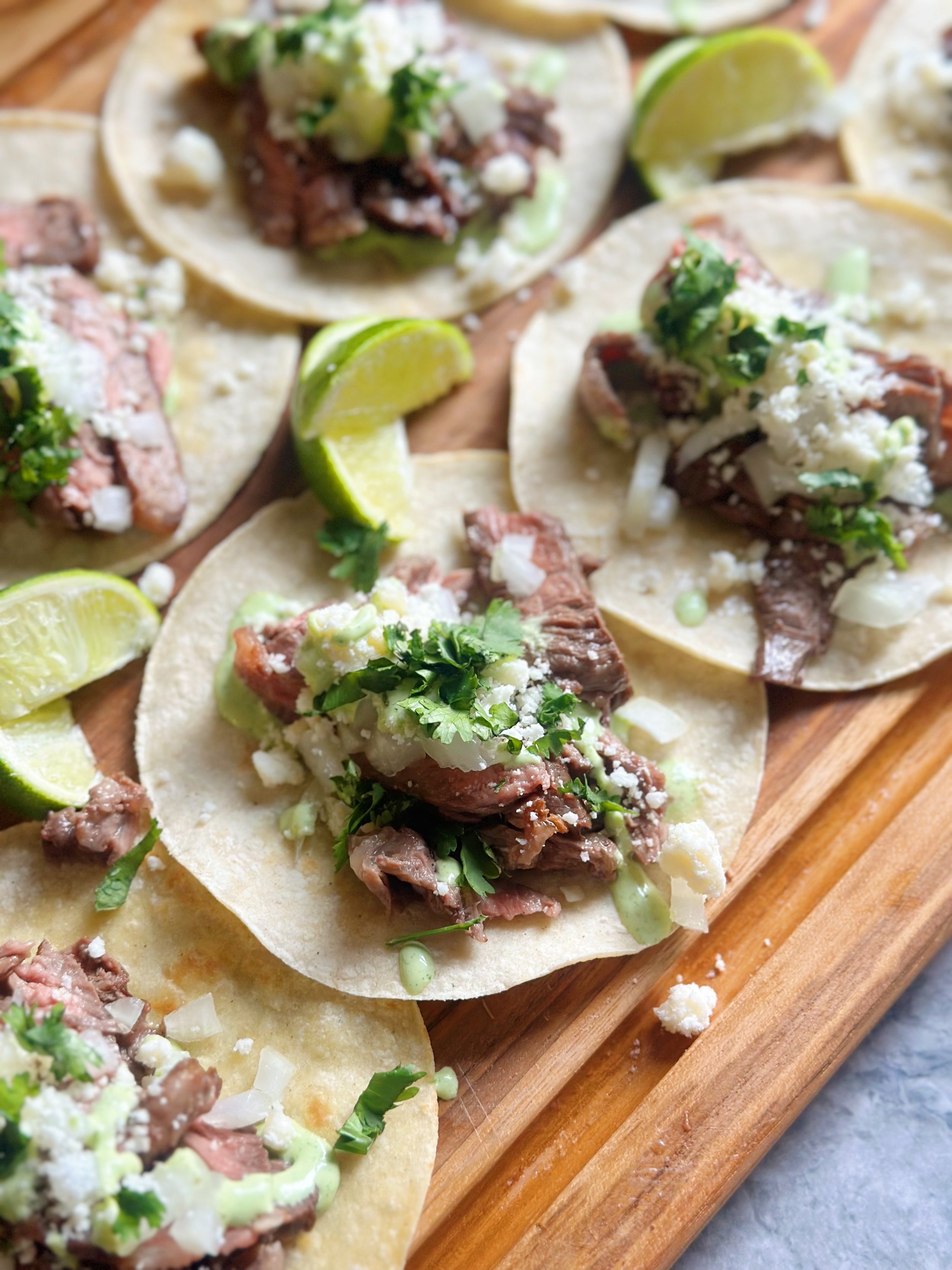 Marinated Steak Tacos