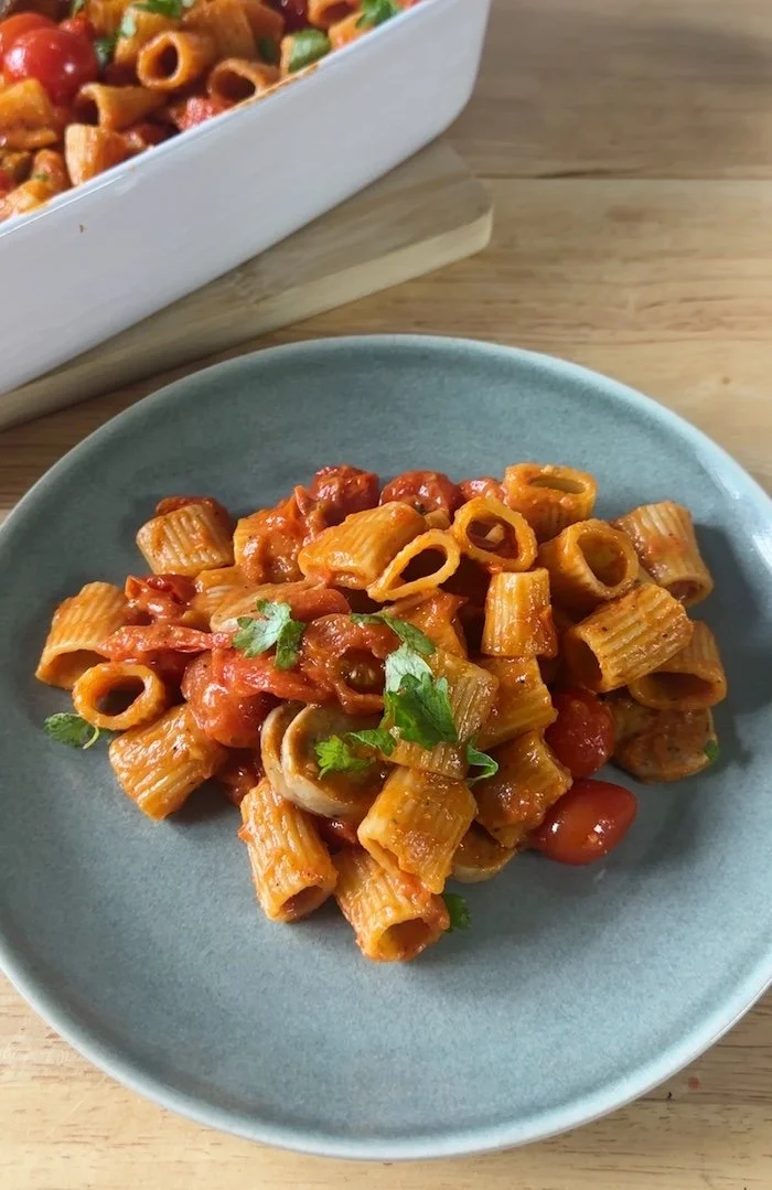 Chicken Sausage and Pasta Dump Dinner
