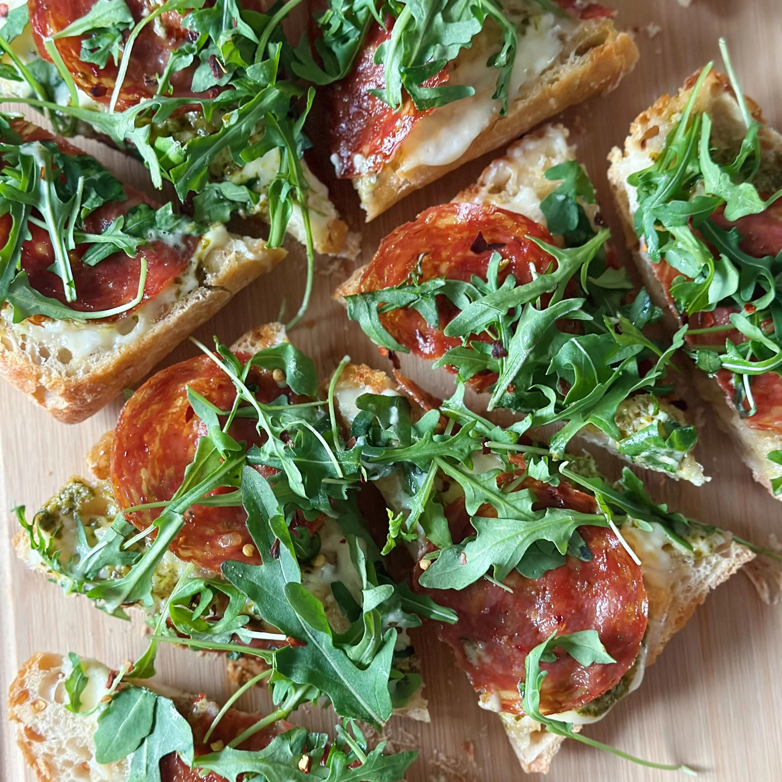 N0-Bake Ciabatta Pizzas