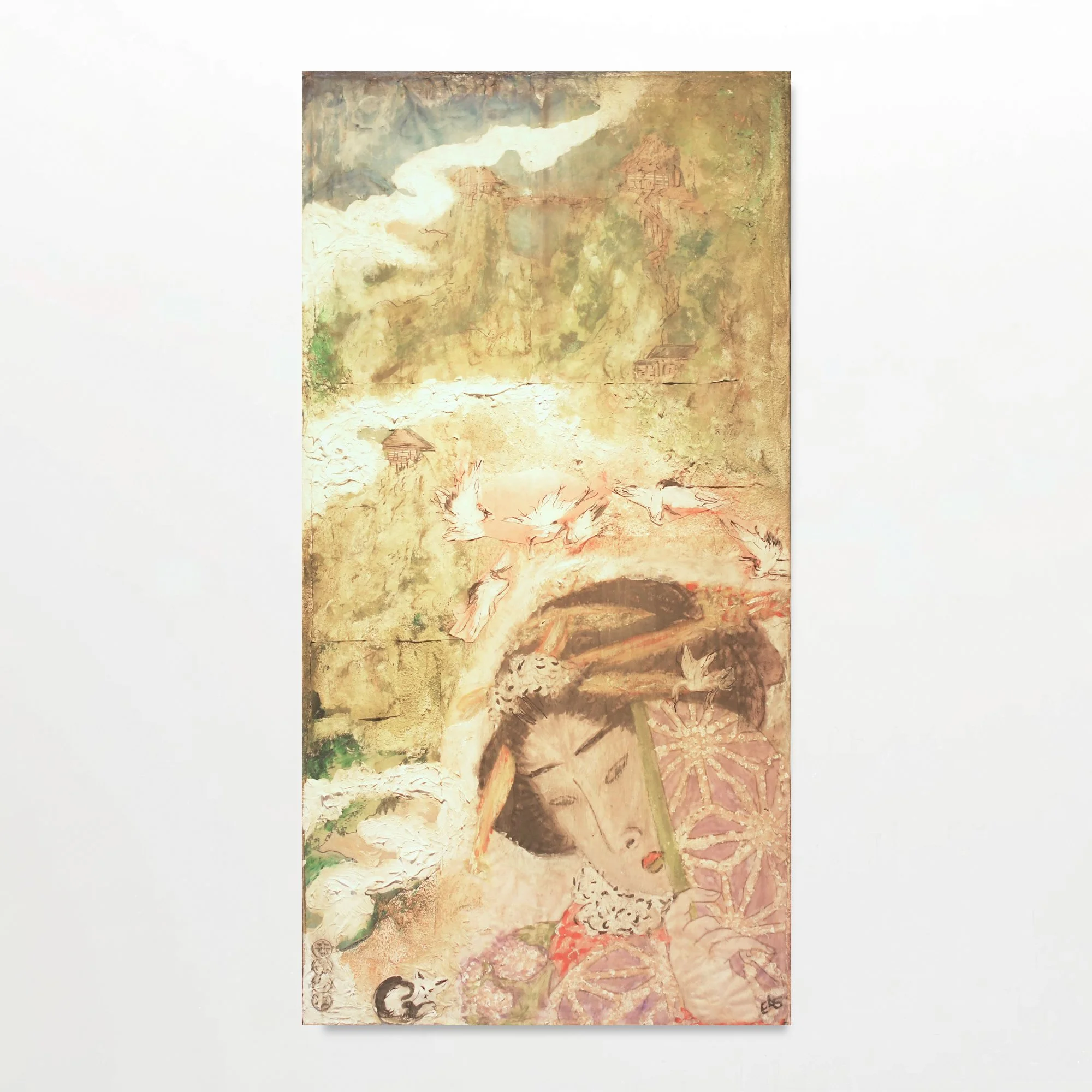 Japon - acrylique - Les grues_Eve-Leleu-Galland_Square.jpg