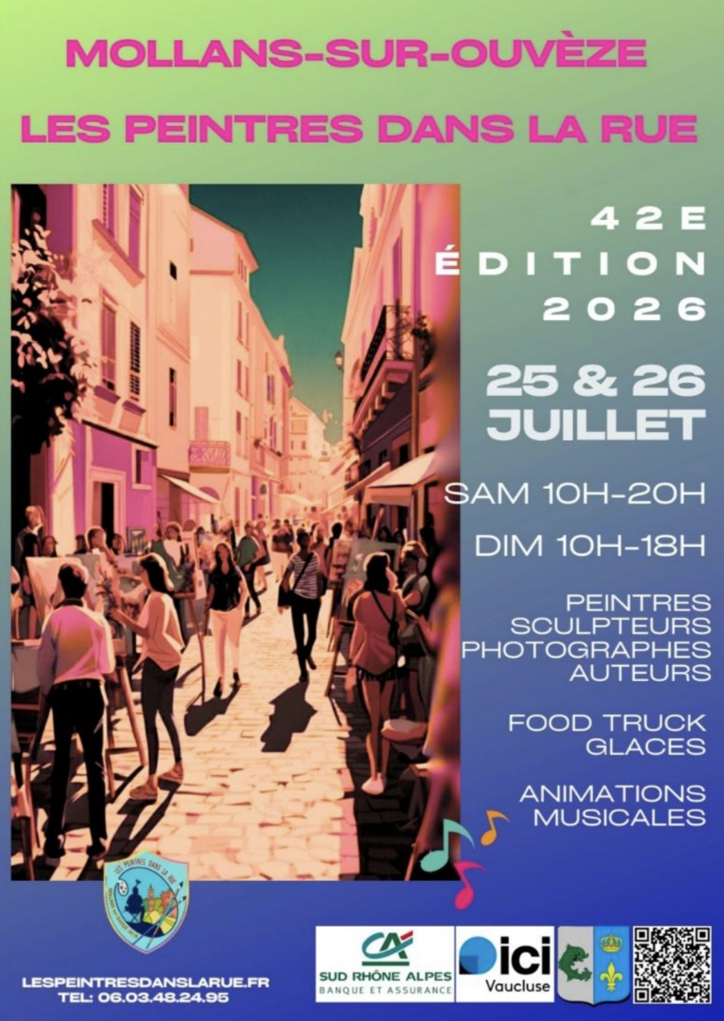 Exposition Les peintres dans la rue