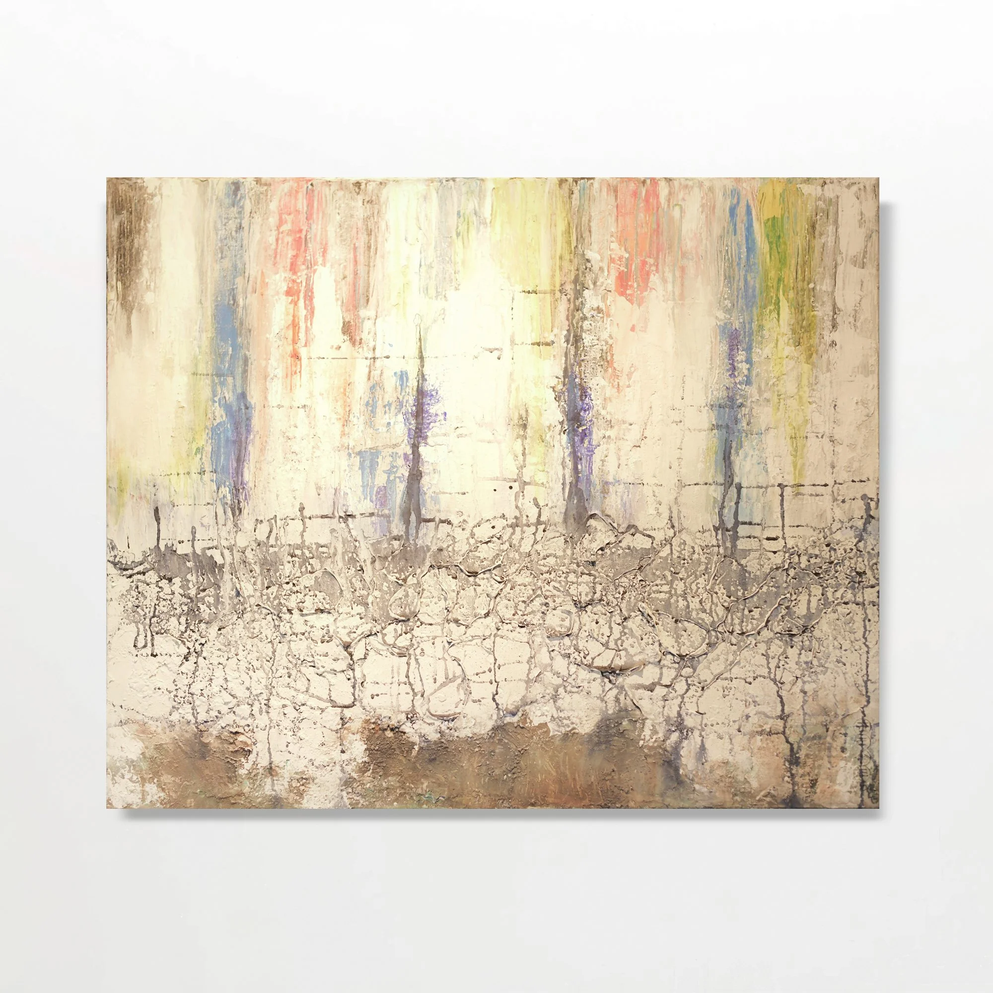 Expressionisme abstrait - acrylique - Apocalypse glaciaire_Eve-Leleu-Galland.jpg
